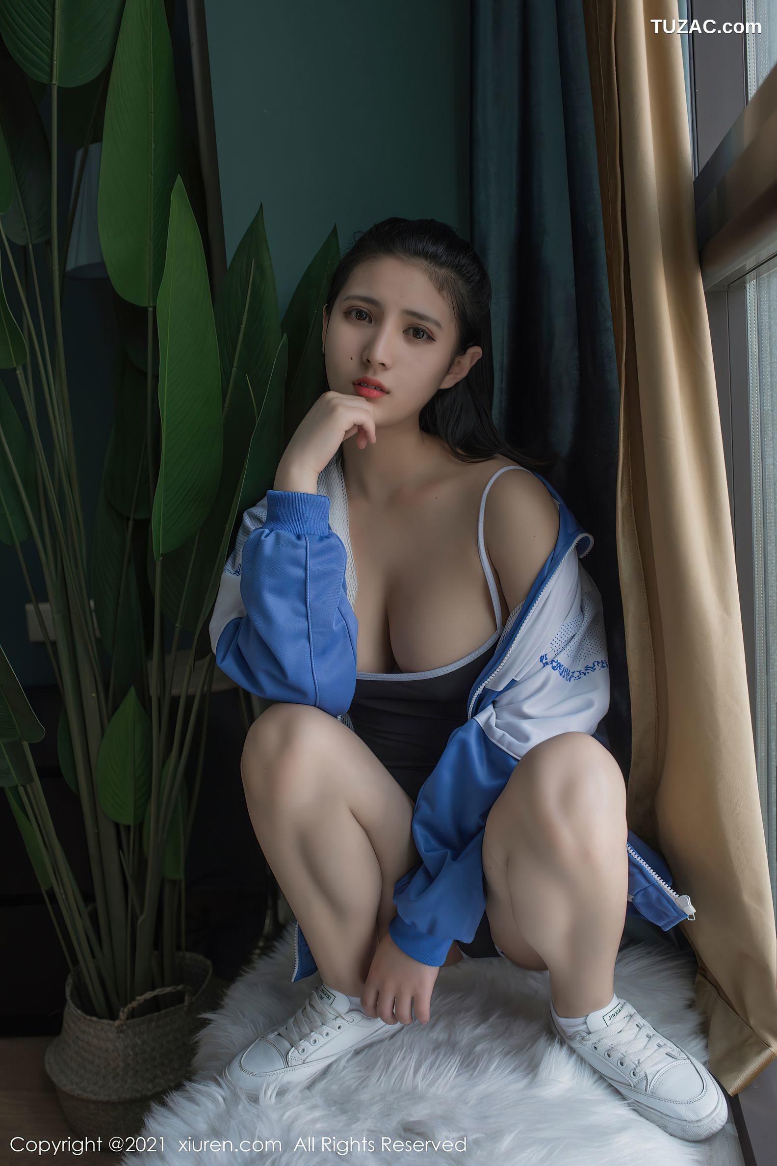 XiuRen秀人网-3437-久久Aimee-死库水-浴室薄膜裹身全裸桑拿-2021.05.20