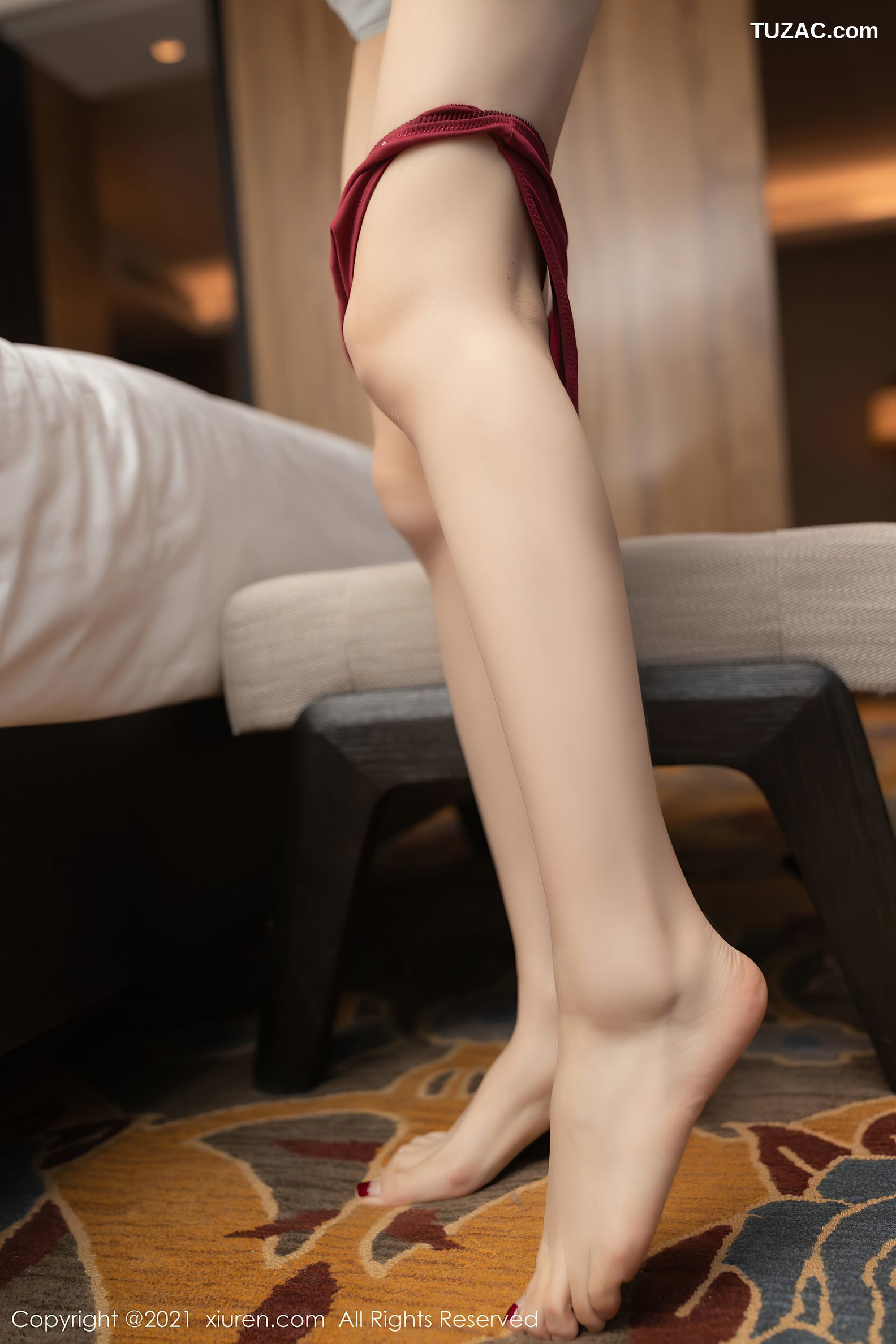 XiuRen秀人网-3438-Angela00-空姐剧情主题短裙肉丝-2021.05.20