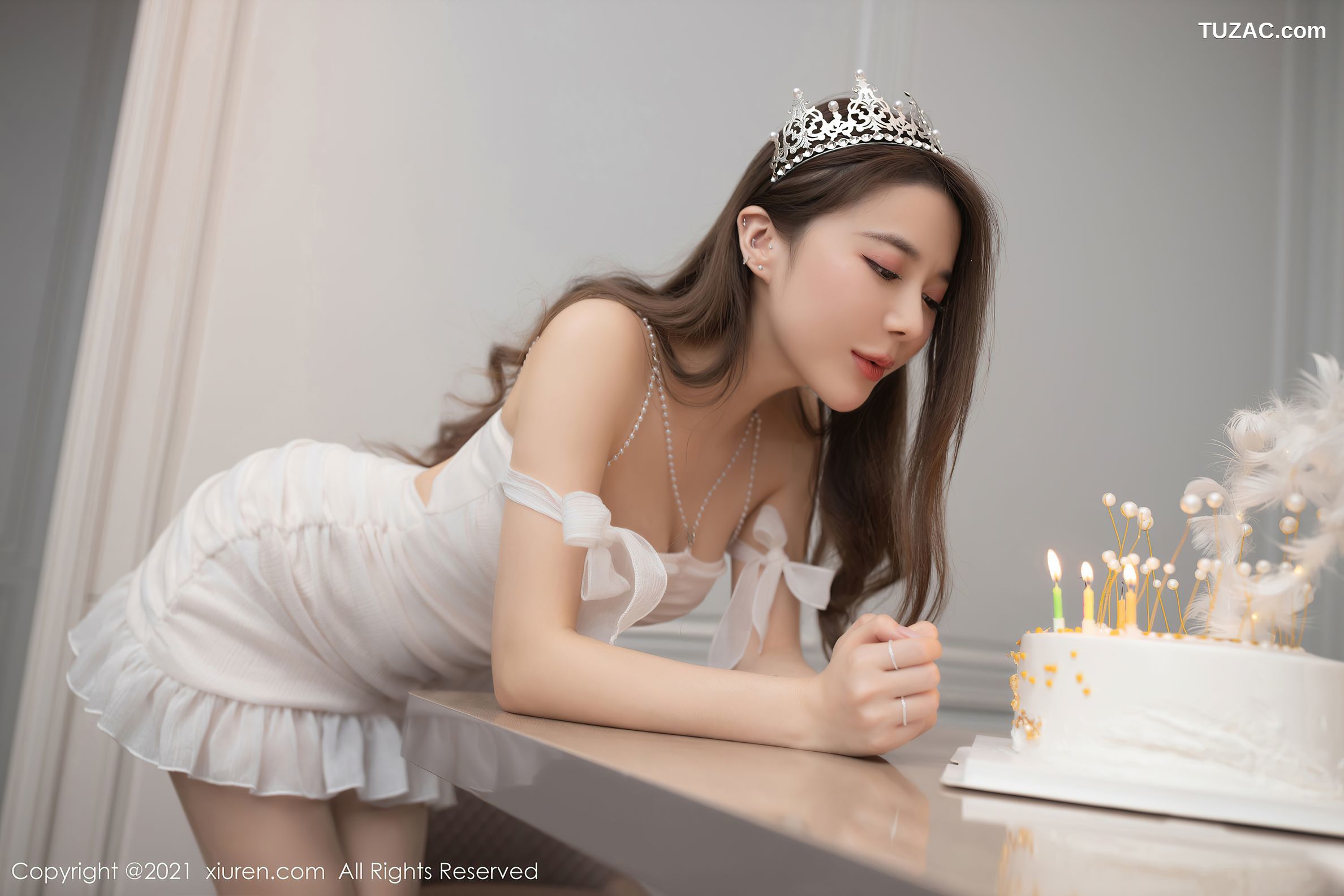 XiuRen秀人网-3447-鱼子酱Fish-成都旅拍-生日剧情主题浴室泡泡浴-2021.05.21