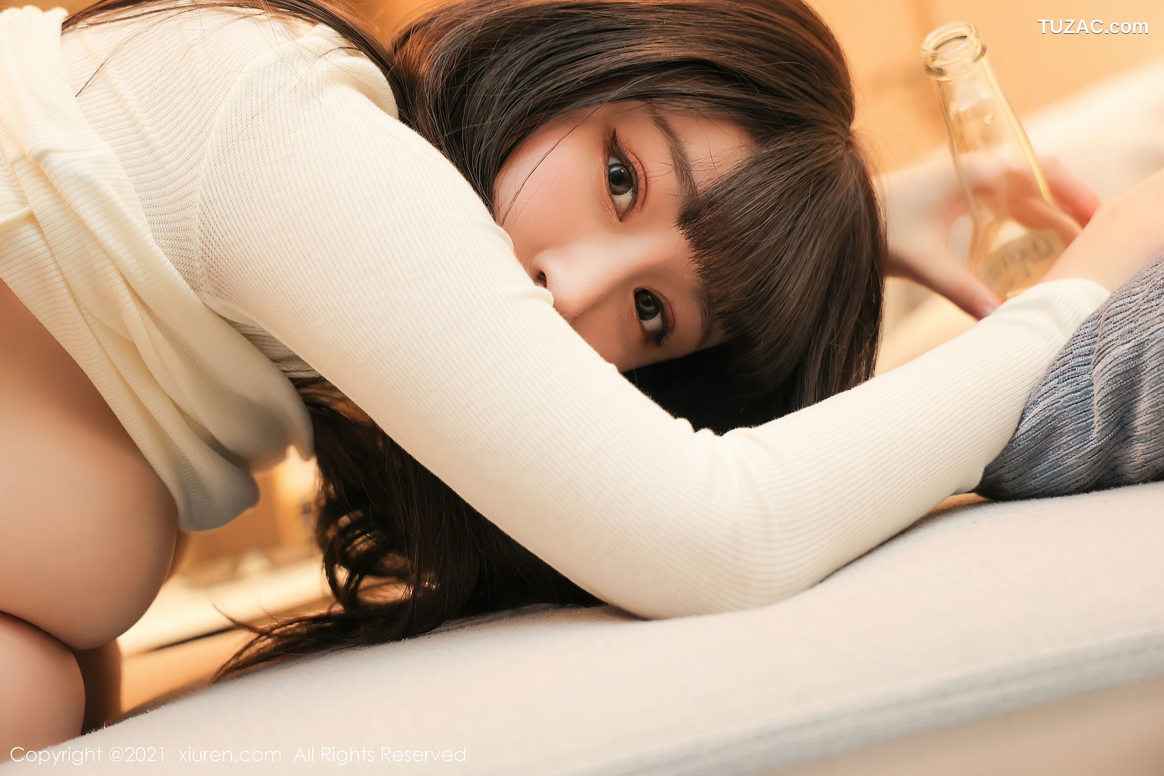 XiuRen秀人网-3587-朱可儿Flower-陪吃剧情主题情趣内裤-2021.06.25