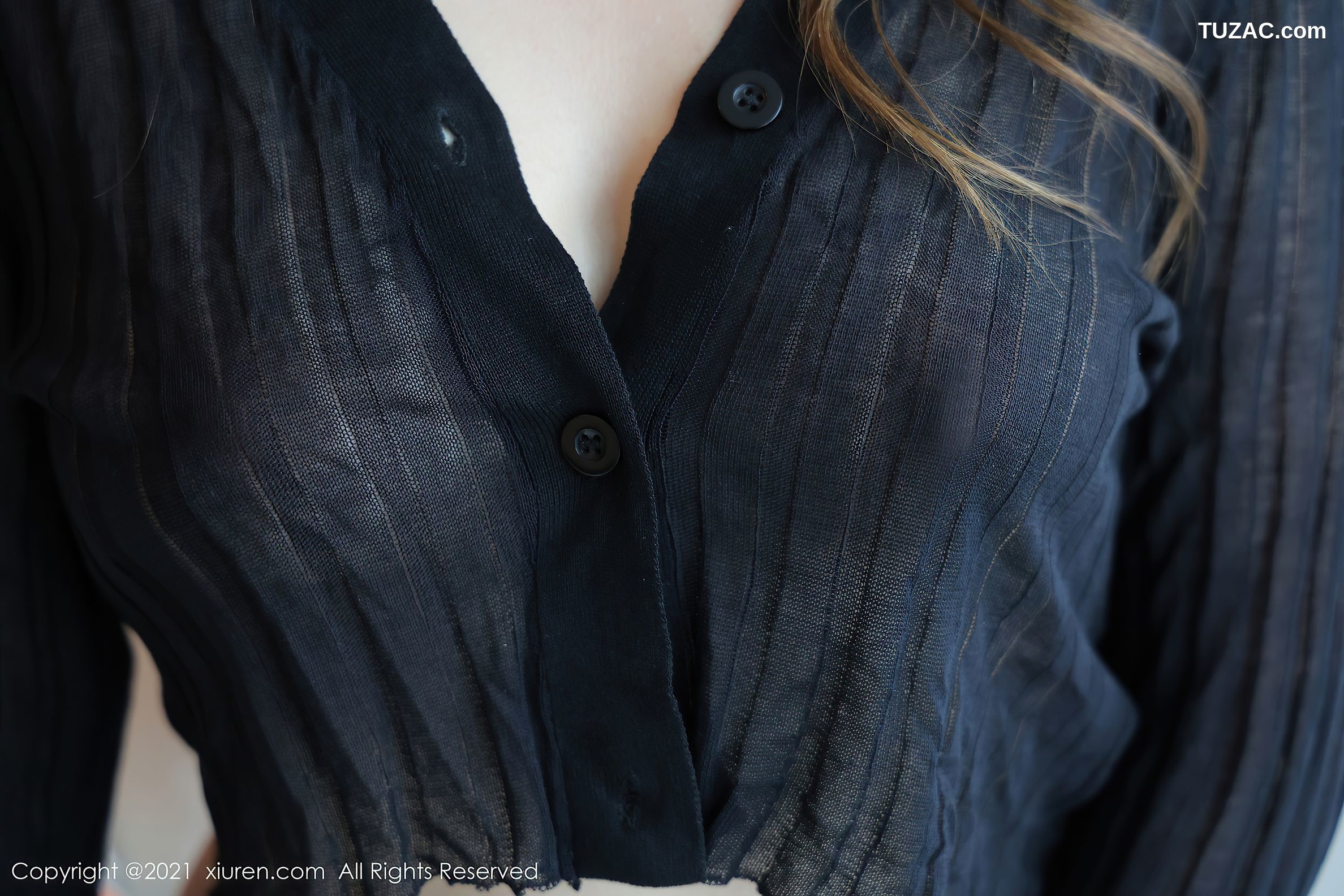 XiuRen秀人网-3596-豆瓣酱-魅惑黑色情趣服饰-2021.06.29