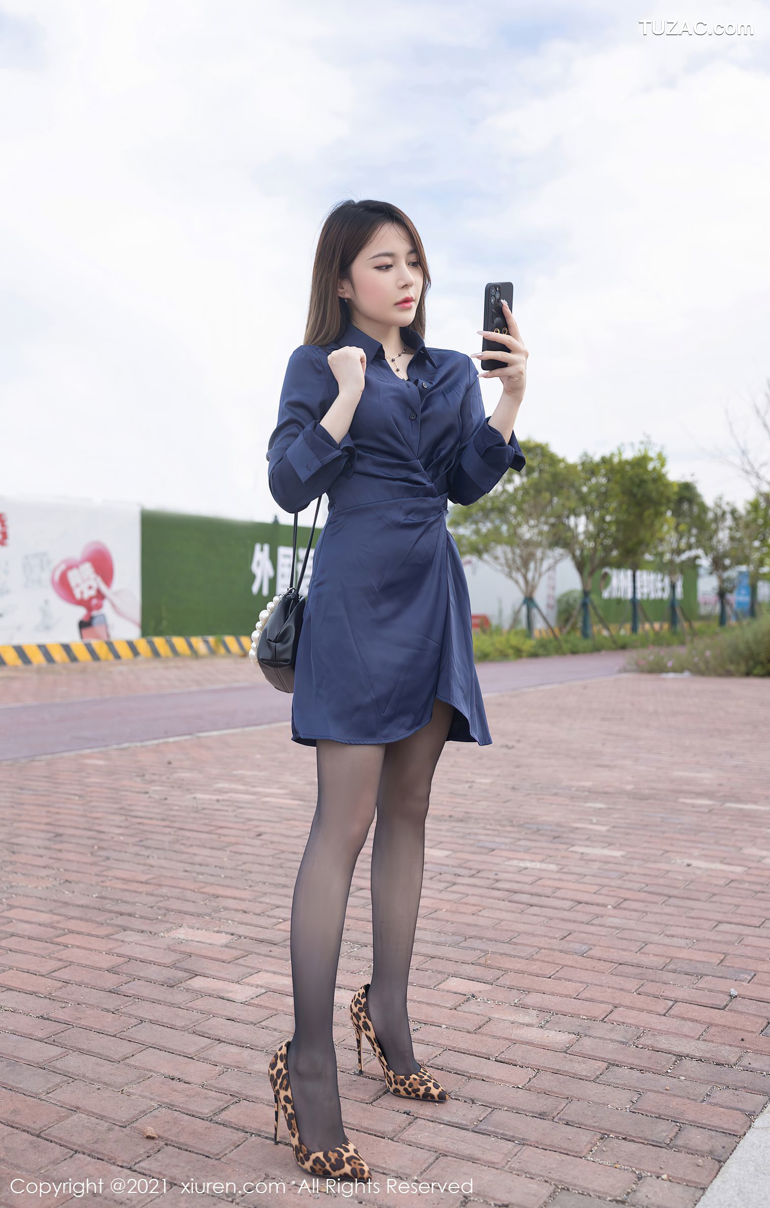 XiuRen秀人网-3739-鱼子酱Fish-顺风车剧情主题豪车内性感内衣-2021.07.30