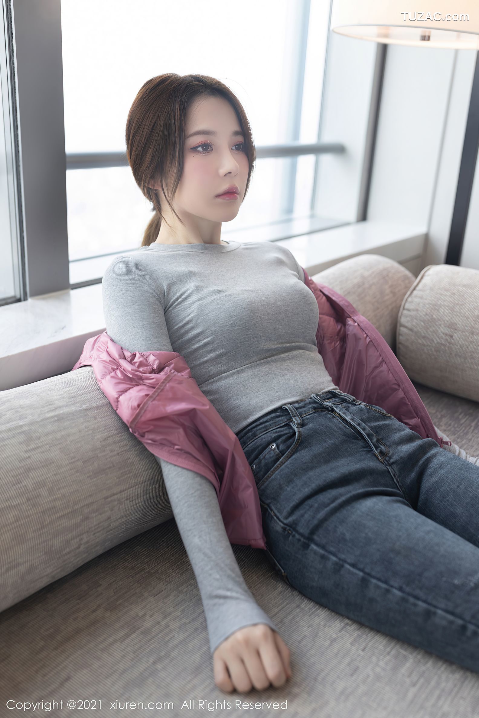 XiuRen秀人网-3828-鱼子酱Fish-时间静止主题大尺度-2021.08.20