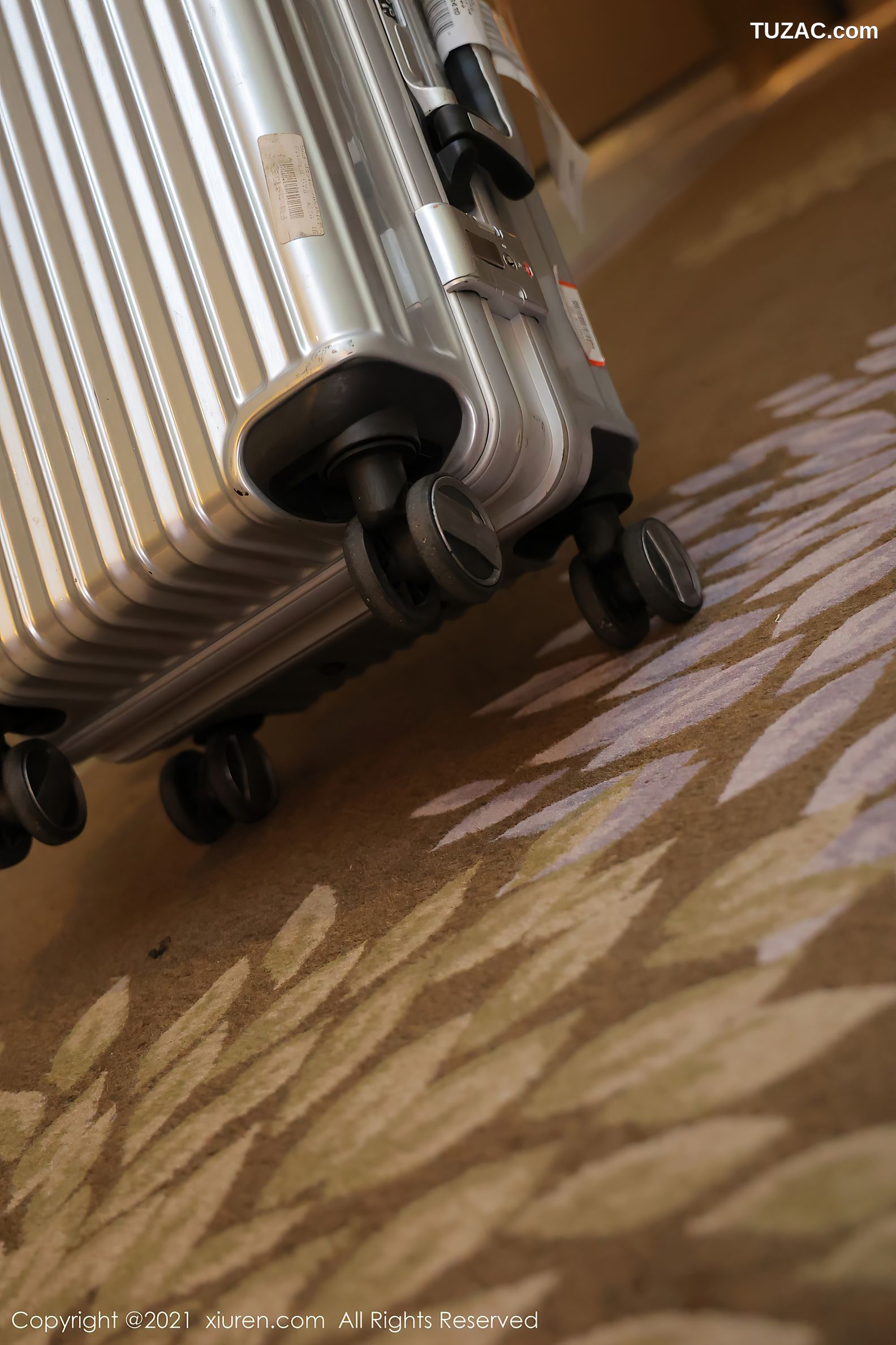 XiuRen秀人网-3863-周慕汐baby-空姐制服主题酒店蕾丝内裤-2021.08.27