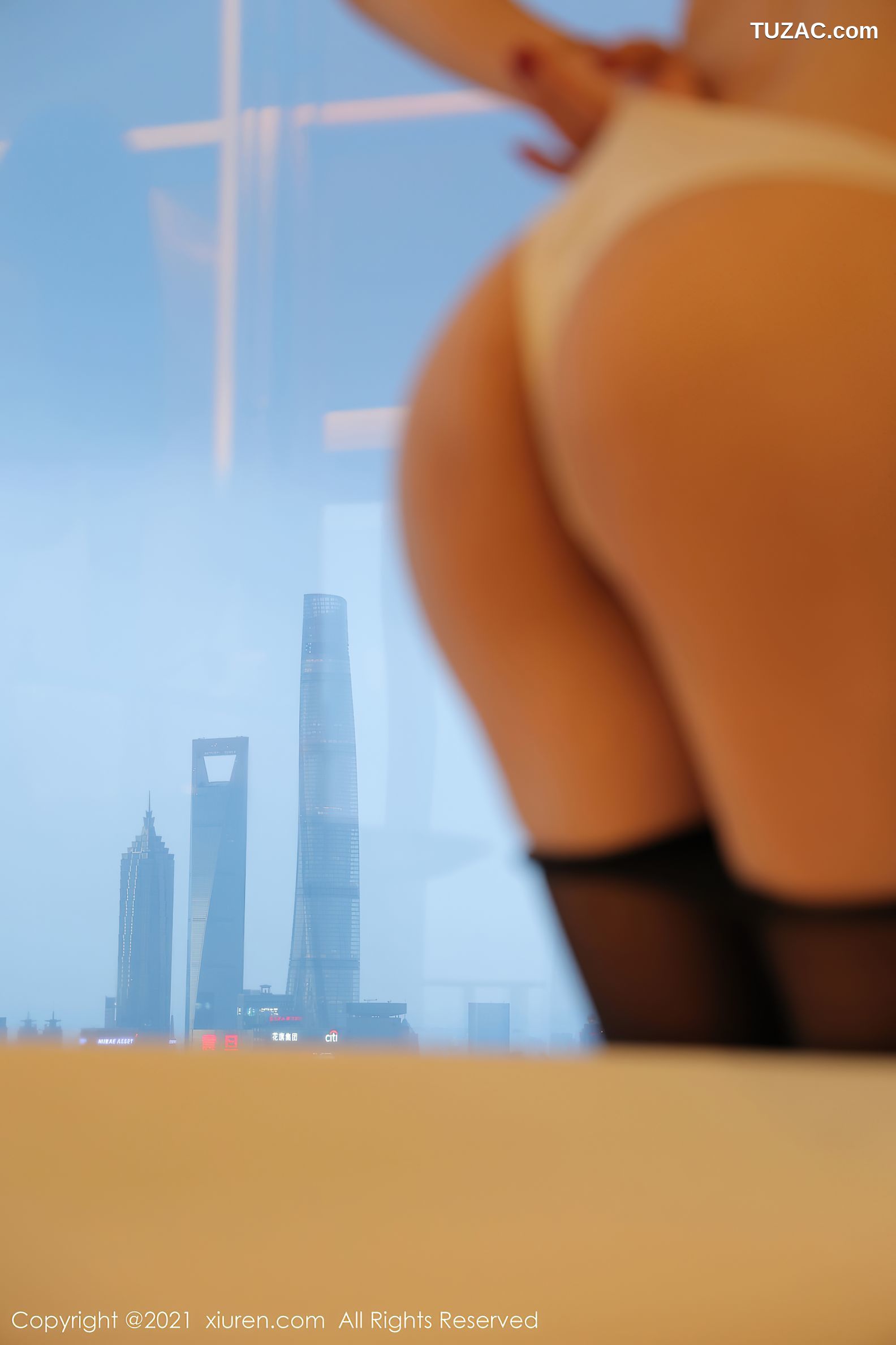 XiuRen秀人网-3905-柚子178-性感连身裙黑丝裤袜-2021.09.07