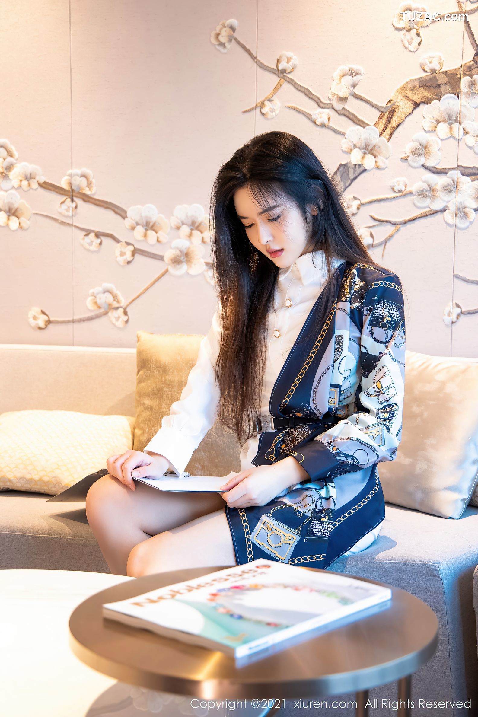 XiuRen秀人网-3975-白露小猪-镂空连体内衣-2021.09.22