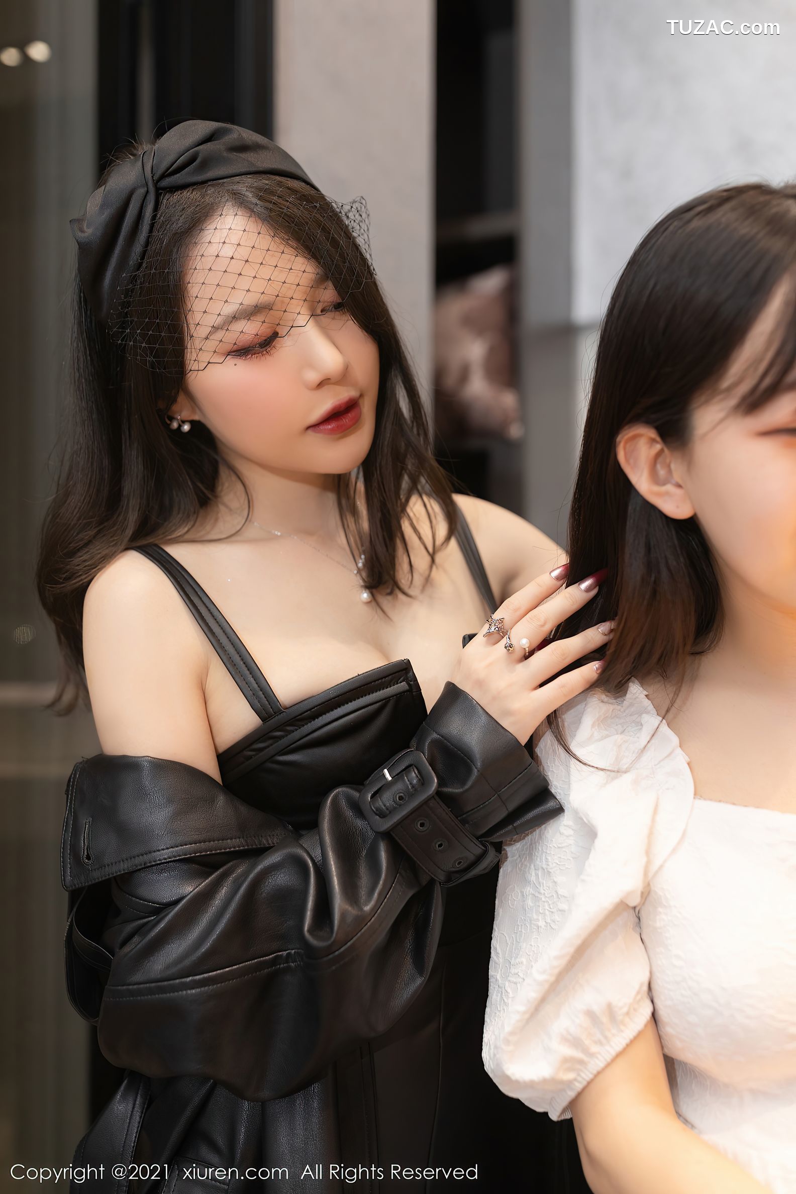 XiuRen秀人网-4021-鱼子酱Fish-妻子们的聚会主题-2021.09.29