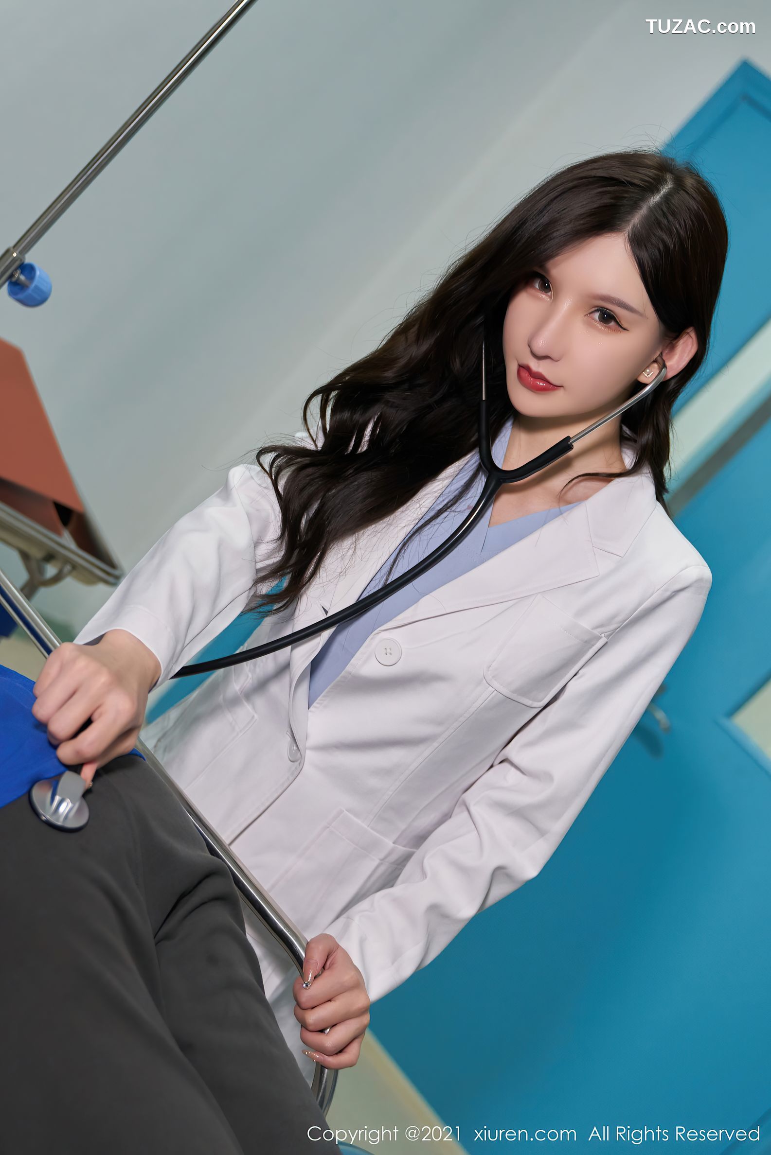 XiuRen秀人网-4027-周于希Sandy-生日剧情主题透视内裤-2021.09.30