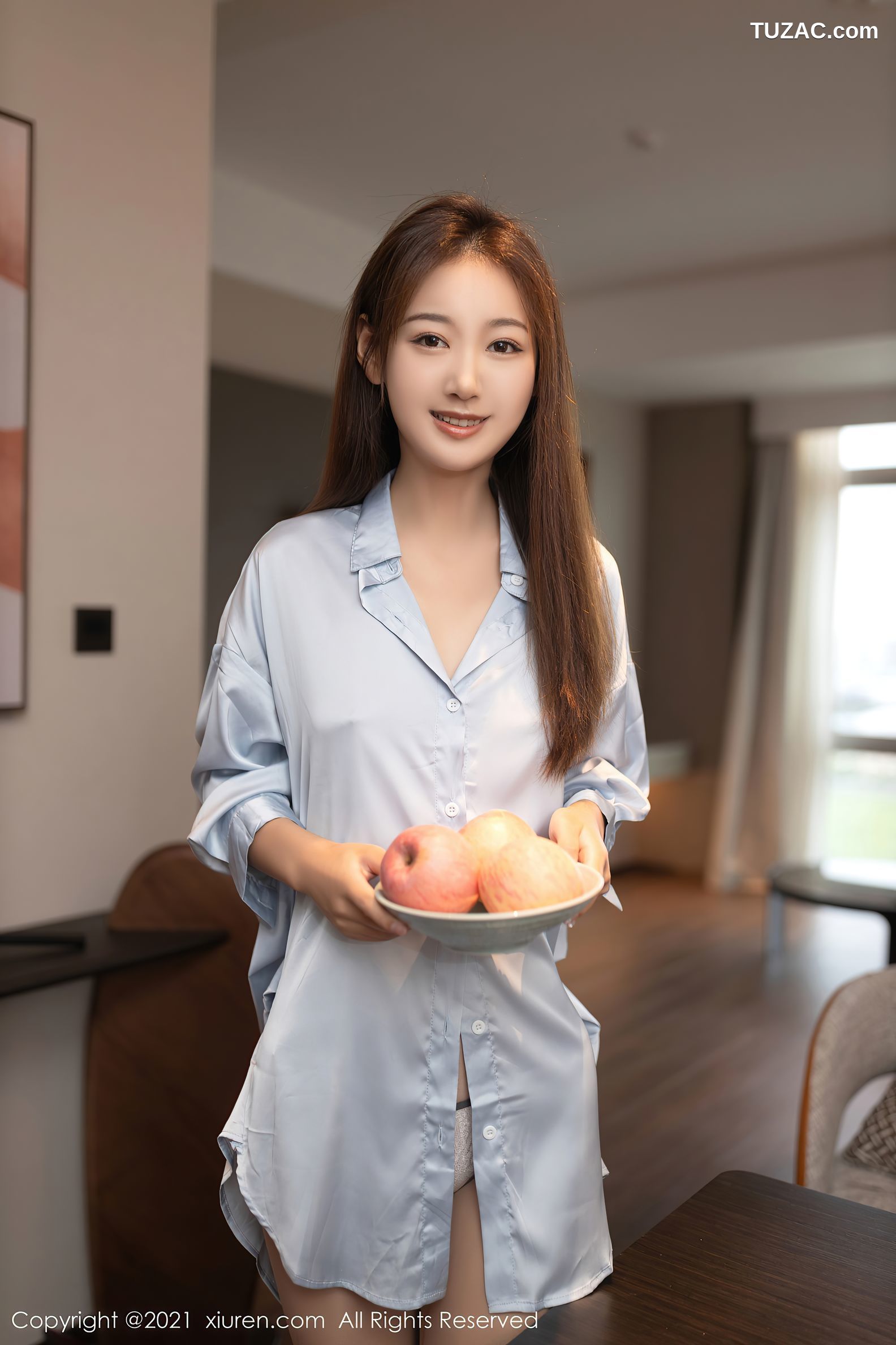 XiuRen秀人网-4120-唐安琪-江浙沪旅拍男友衬衫主题肉丝-2021.10.26