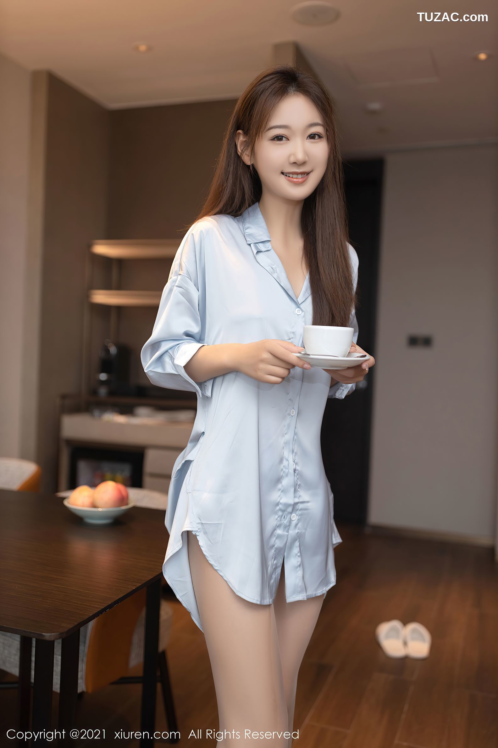 XiuRen秀人网-4120-唐安琪-江浙沪旅拍男友衬衫主题肉丝-2021.10.26