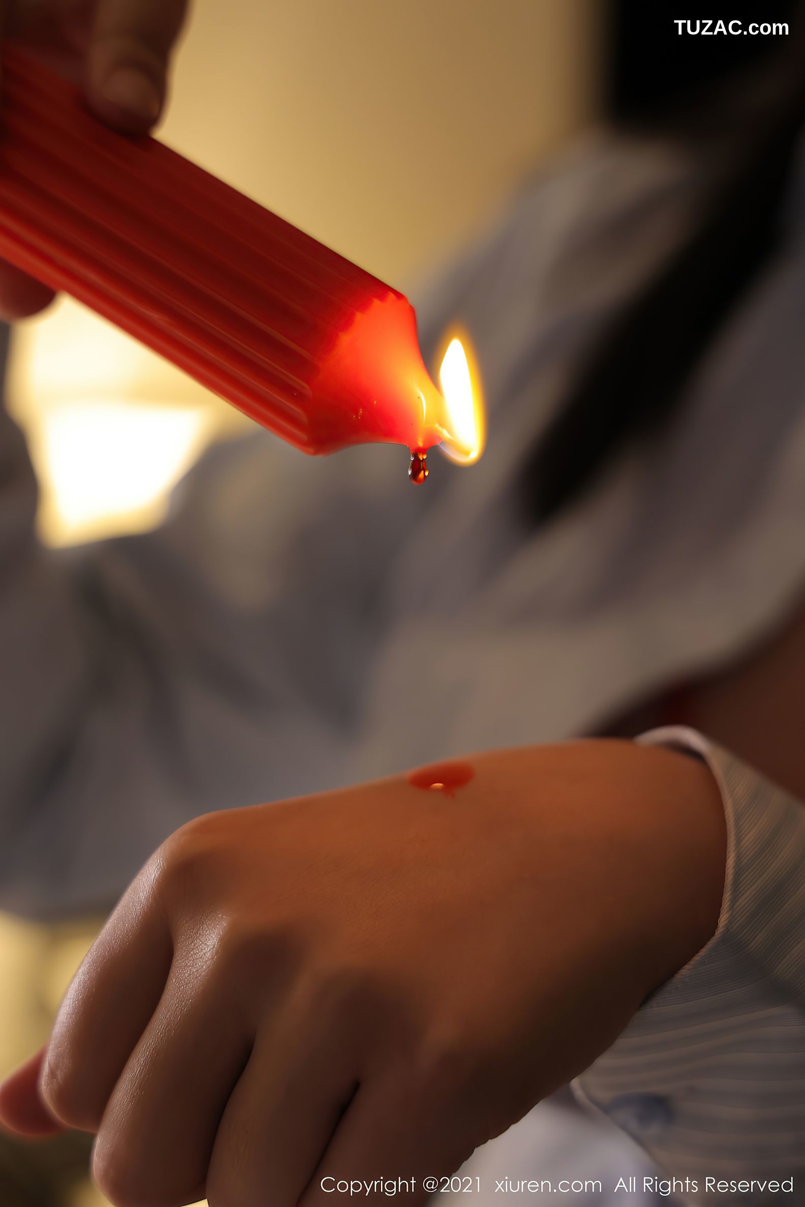 XiuRen秀人网-4132-Summer宝宝-经典职业OL主题撩黑短裙翘臀-2021.10.28