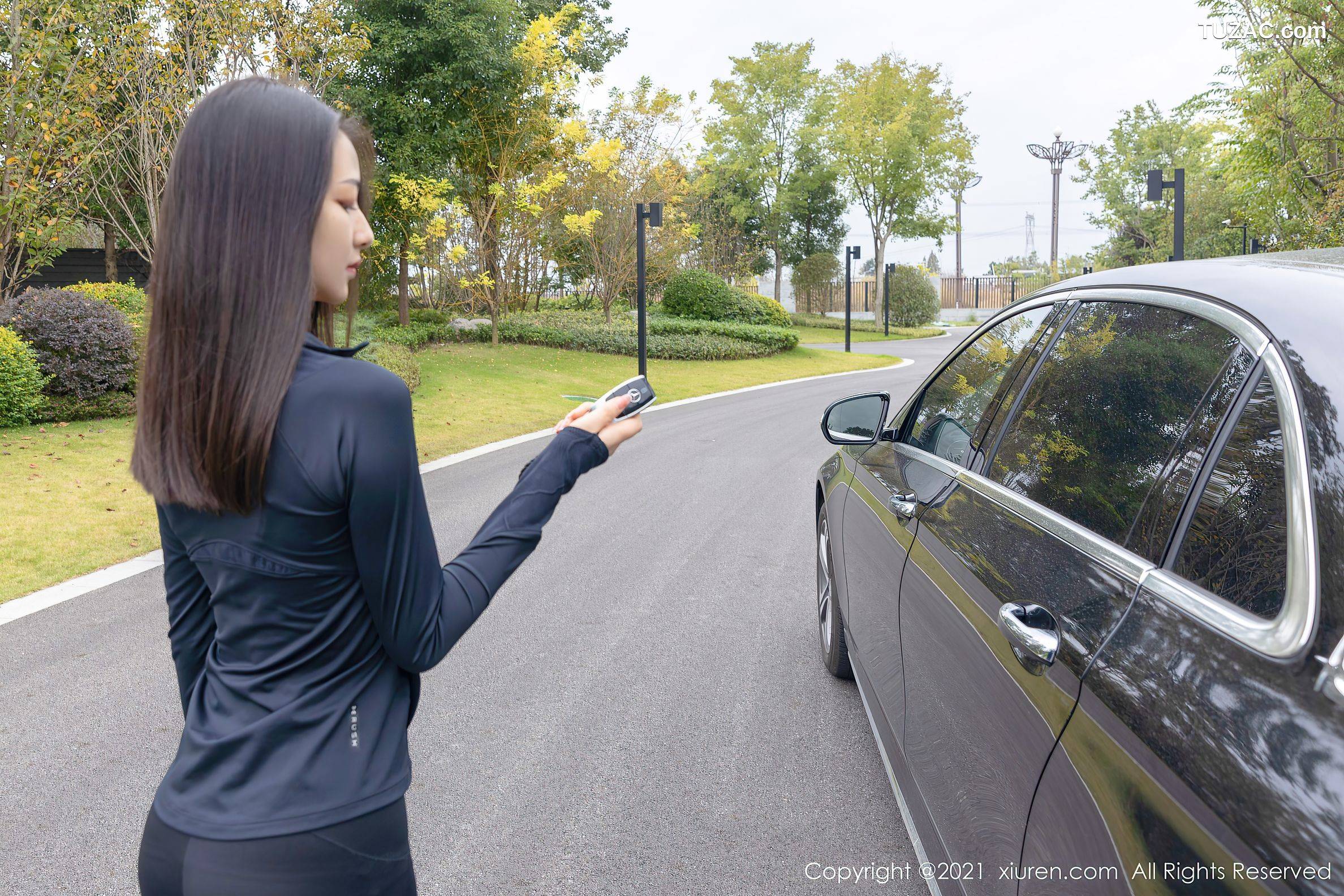 XiuRen秀人网-4140-熊小诺-成都旅拍剧情镜头健身房运动服-2021.10.29