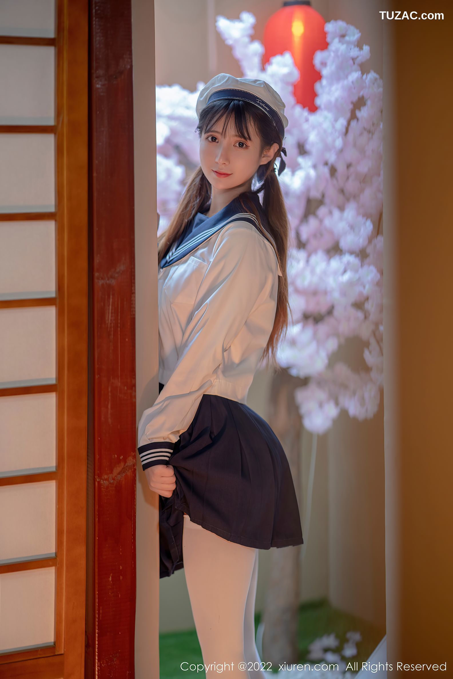 XiuRen秀人网-4624-久久Aimee-真空死库水白丝袜-2022.02.23