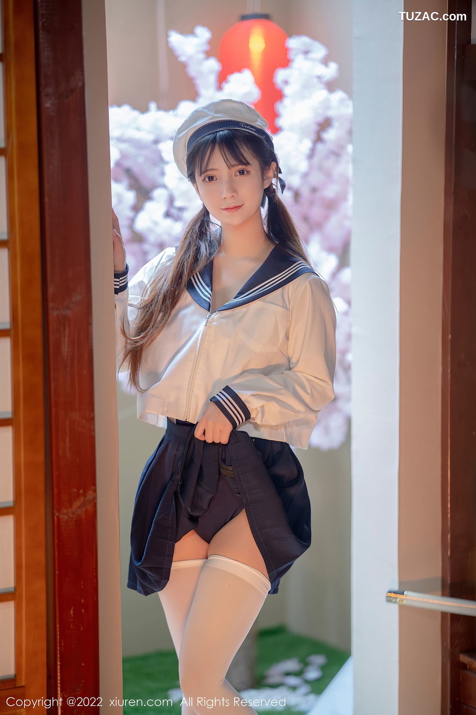 XiuRen秀人网-4624-久久Aimee-真空死库水白丝袜-2022.02.23