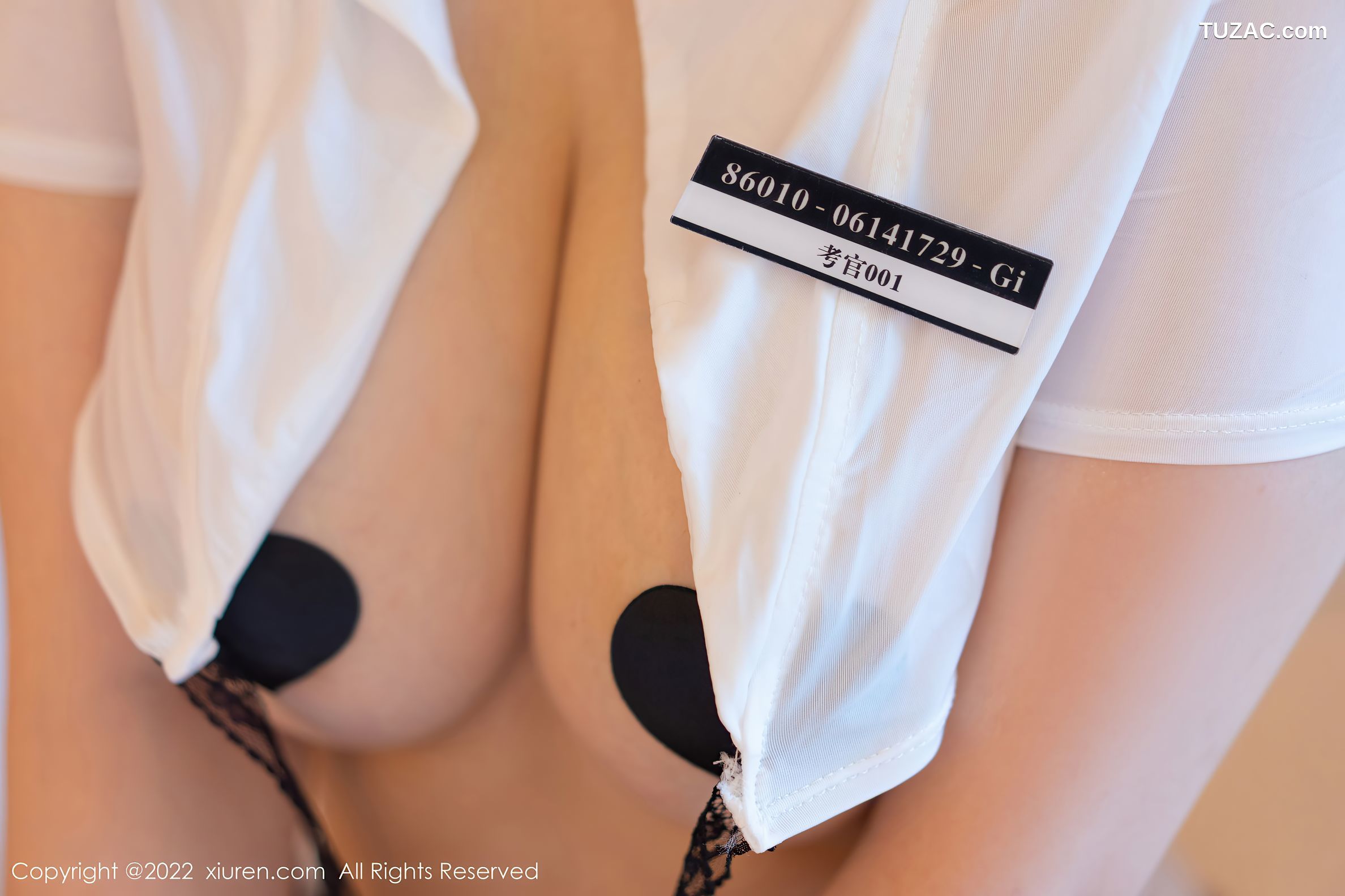 XiuRen秀人网-4640-王雨纯-三亚旅拍性感白T透视-2022.02.25