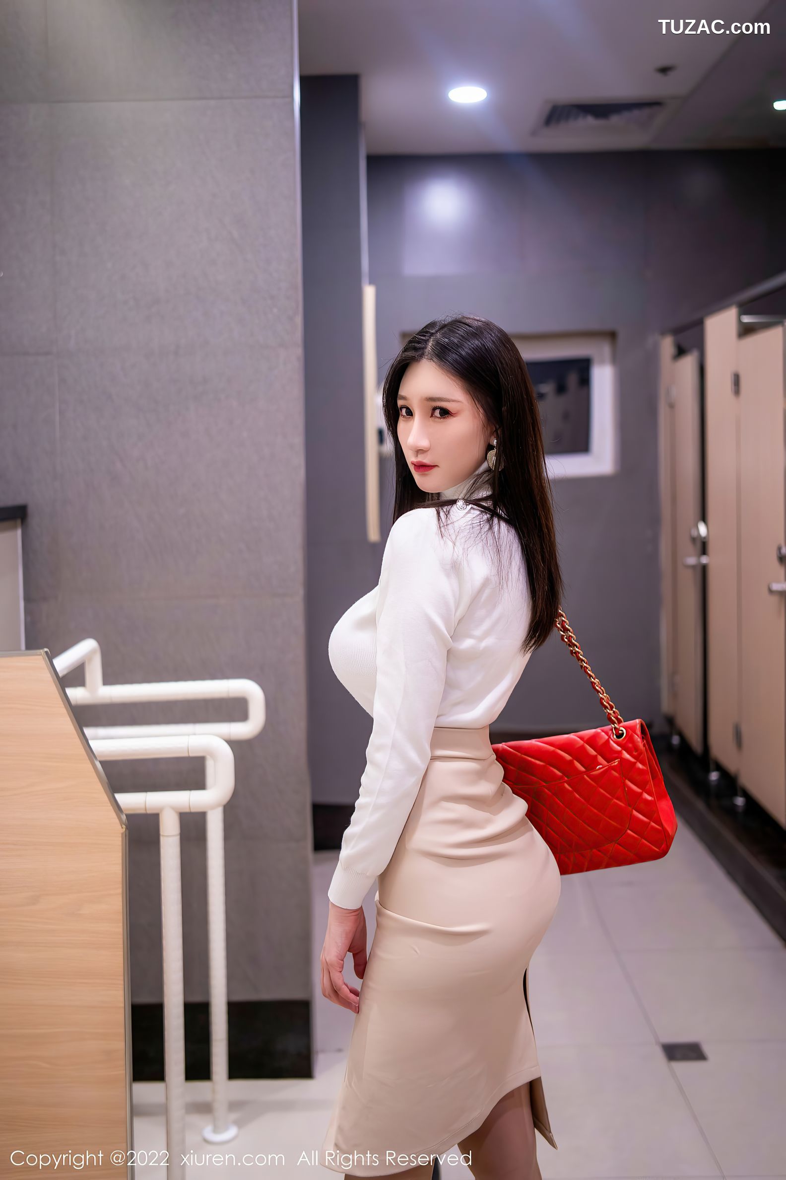 XiuRen秀人网-4887-顾乔楠Cora-居家性感内衣-2022.04.19