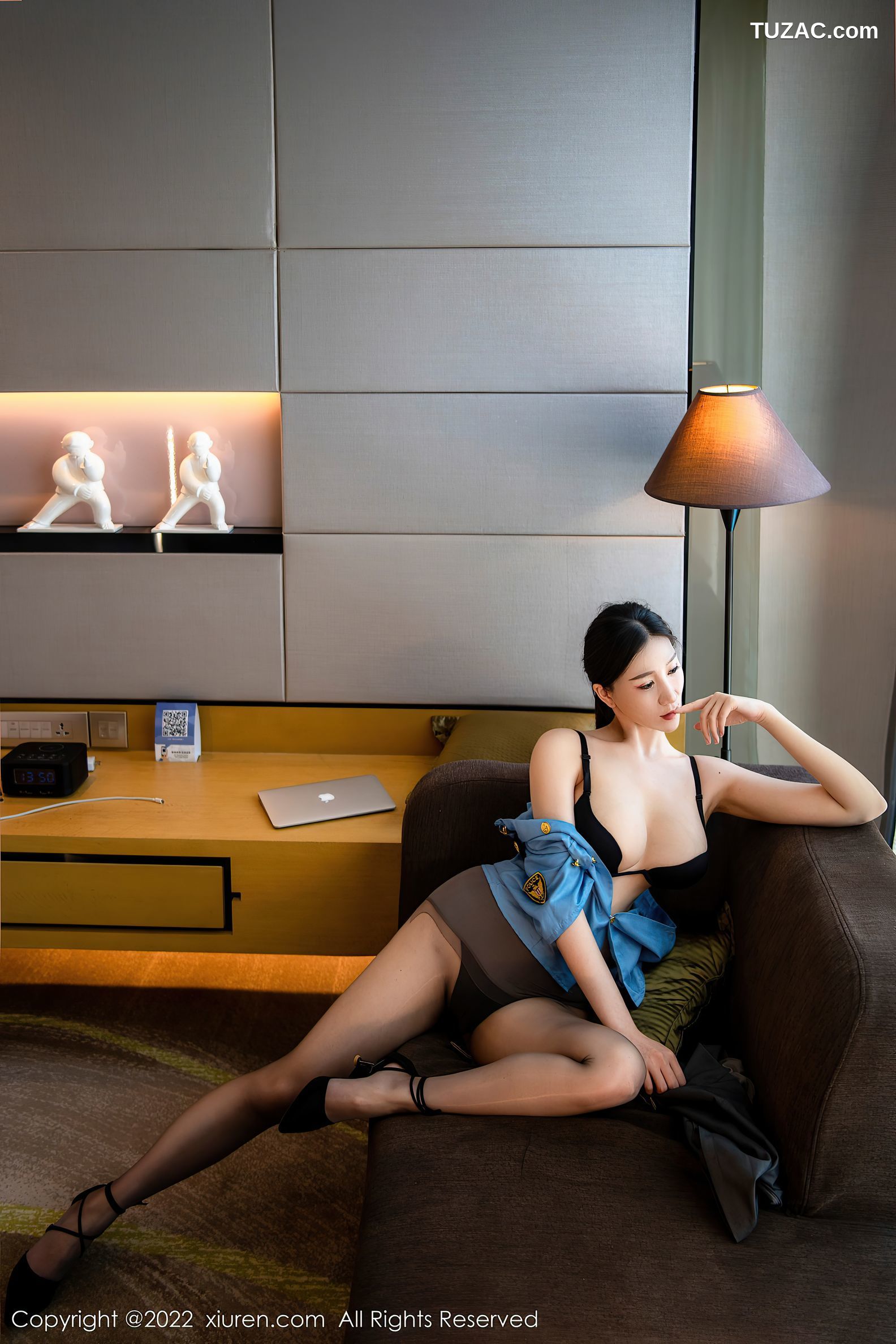 XiuRen秀人网-4887-顾乔楠Cora-居家性感内衣-2022.04.19