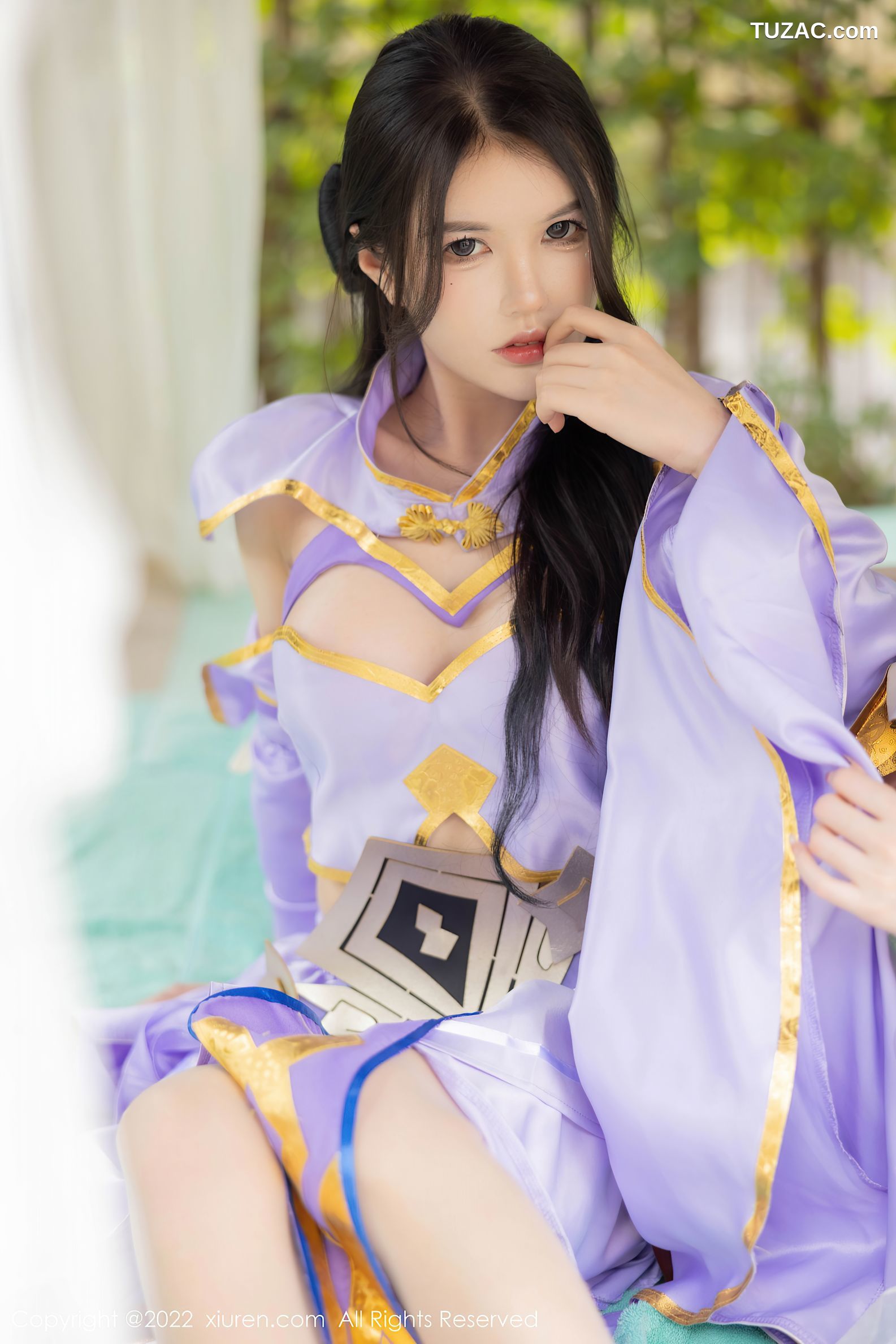 XiuRen秀人网-4948-绮里嘉-美桃酱-媛媛酱-性感Cosplay装扮-2022.04.29
