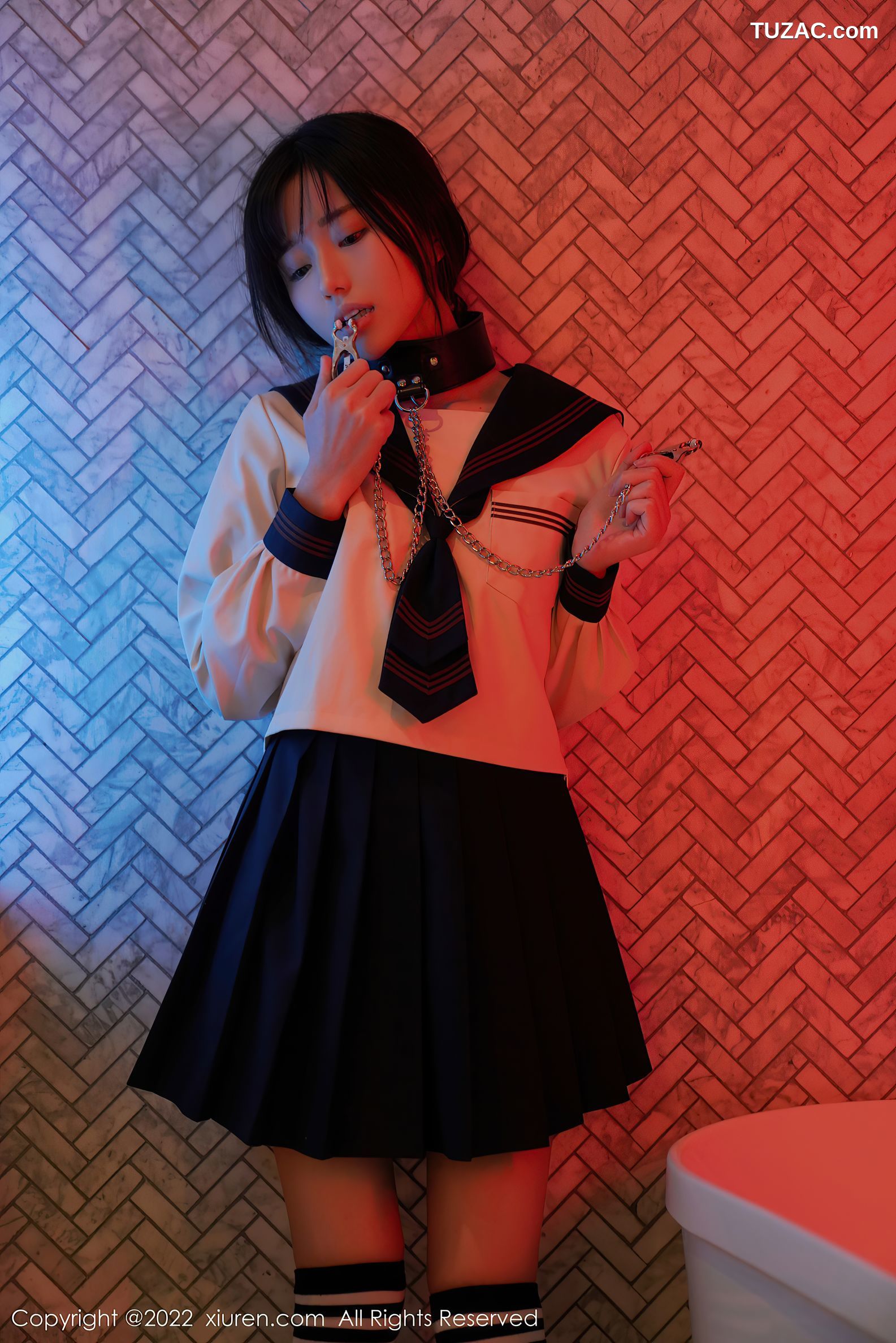 XiuRen秀人网-4986-仓井优香-Sm主题系列性感JK制服-2022.05.10