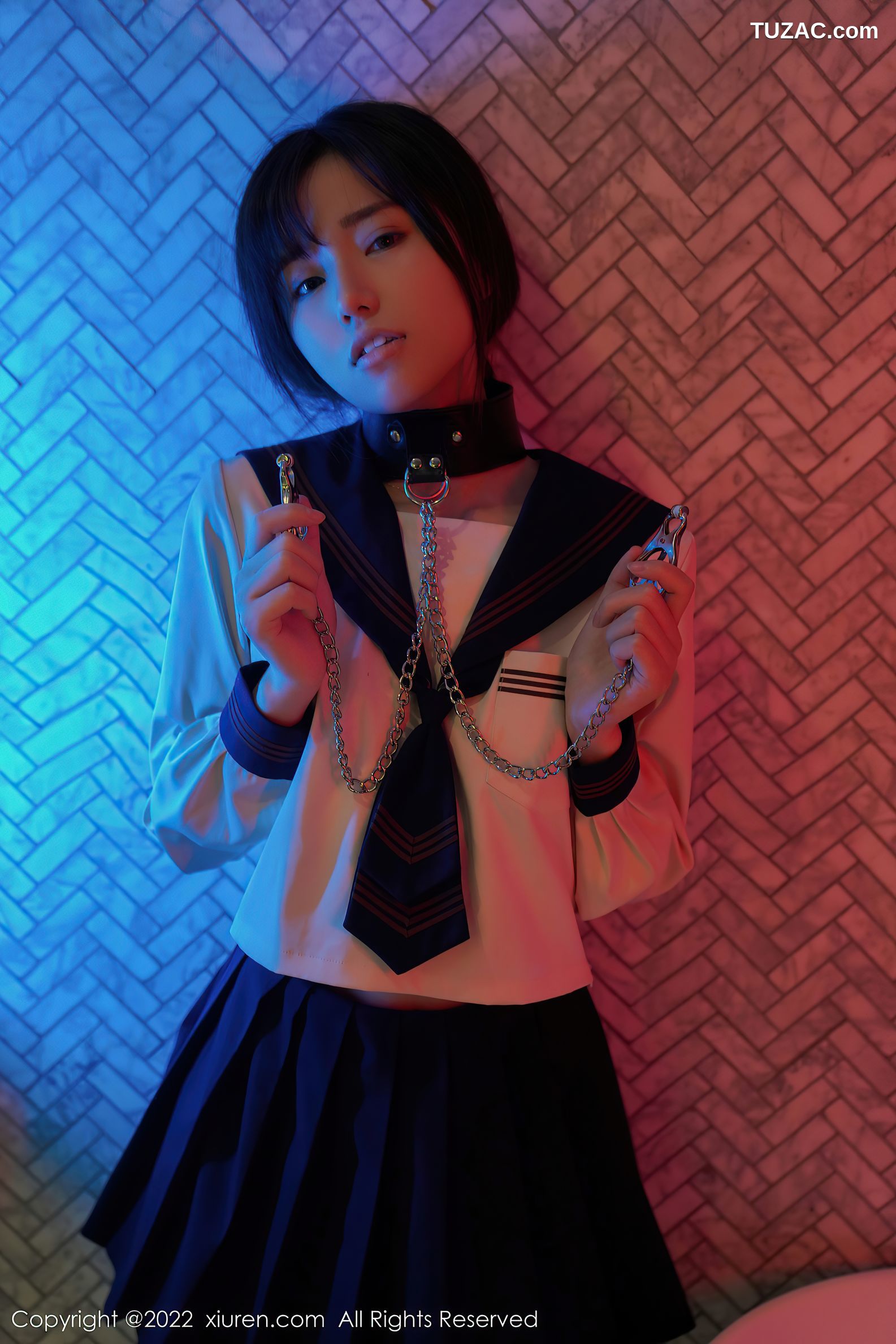 XiuRen秀人网-4986-仓井优香-Sm主题系列性感JK制服-2022.05.10