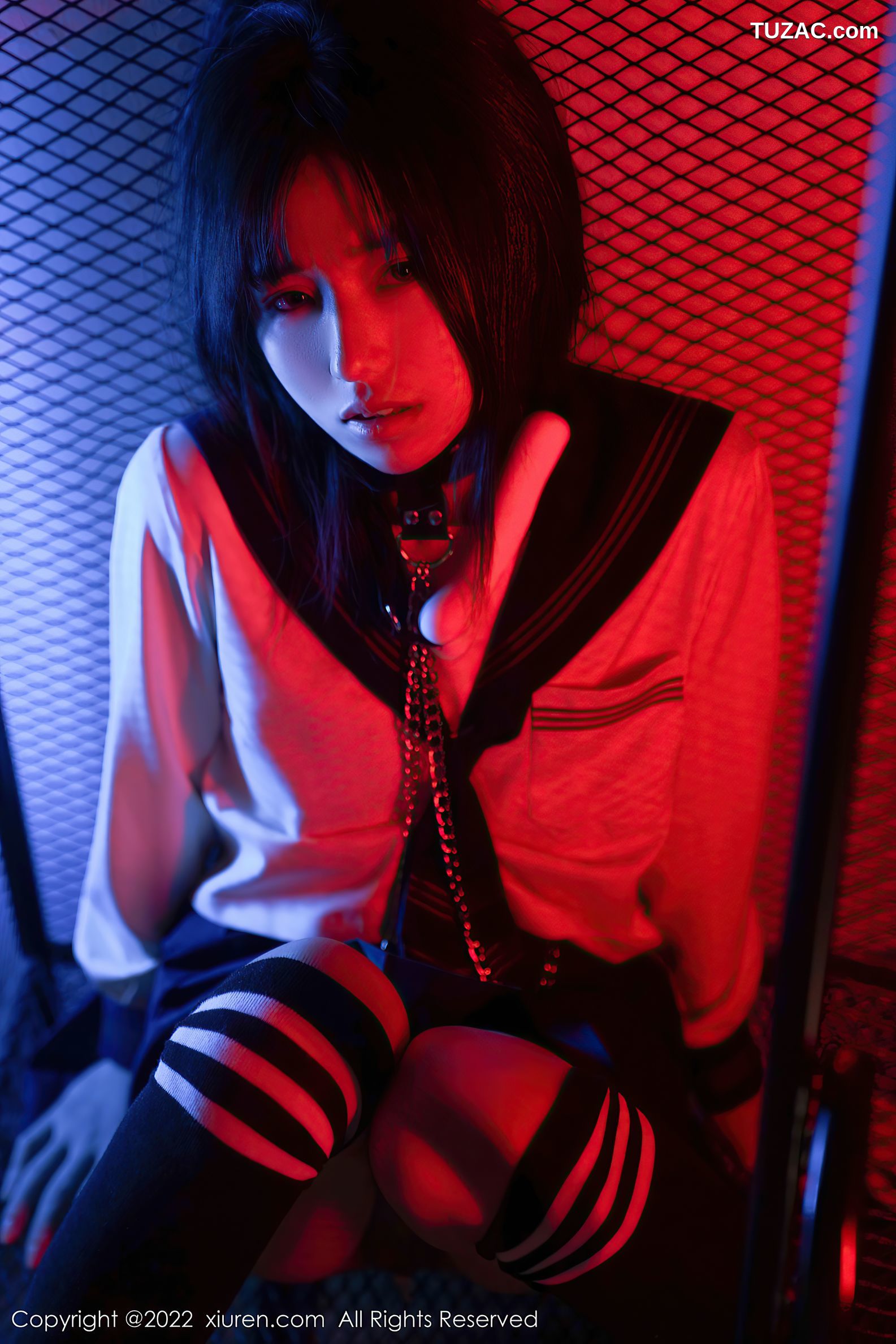 XiuRen秀人网-4986-仓井优香-Sm主题系列性感JK制服-2022.05.10