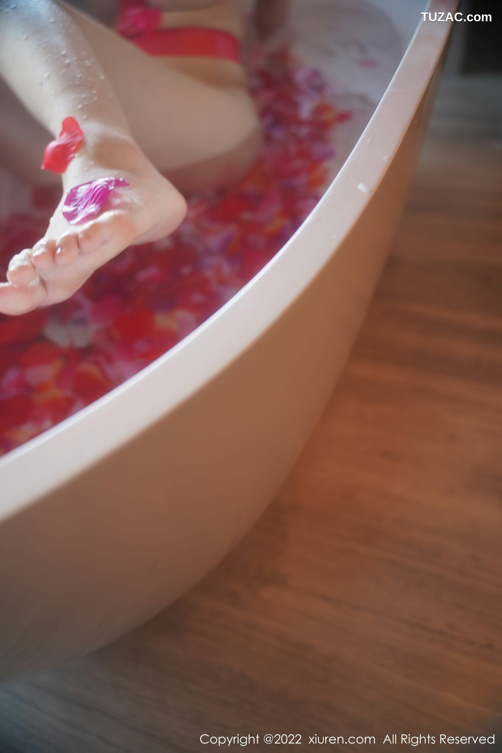 XiuRen-No.5134-西门小玉-粉和服浴衣花瓣浴