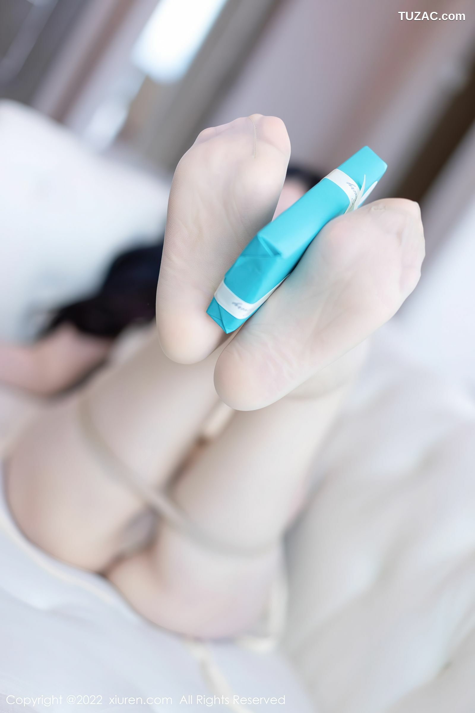 XiuRen-No.5157-允爾-白轻透紧身衣肉丝