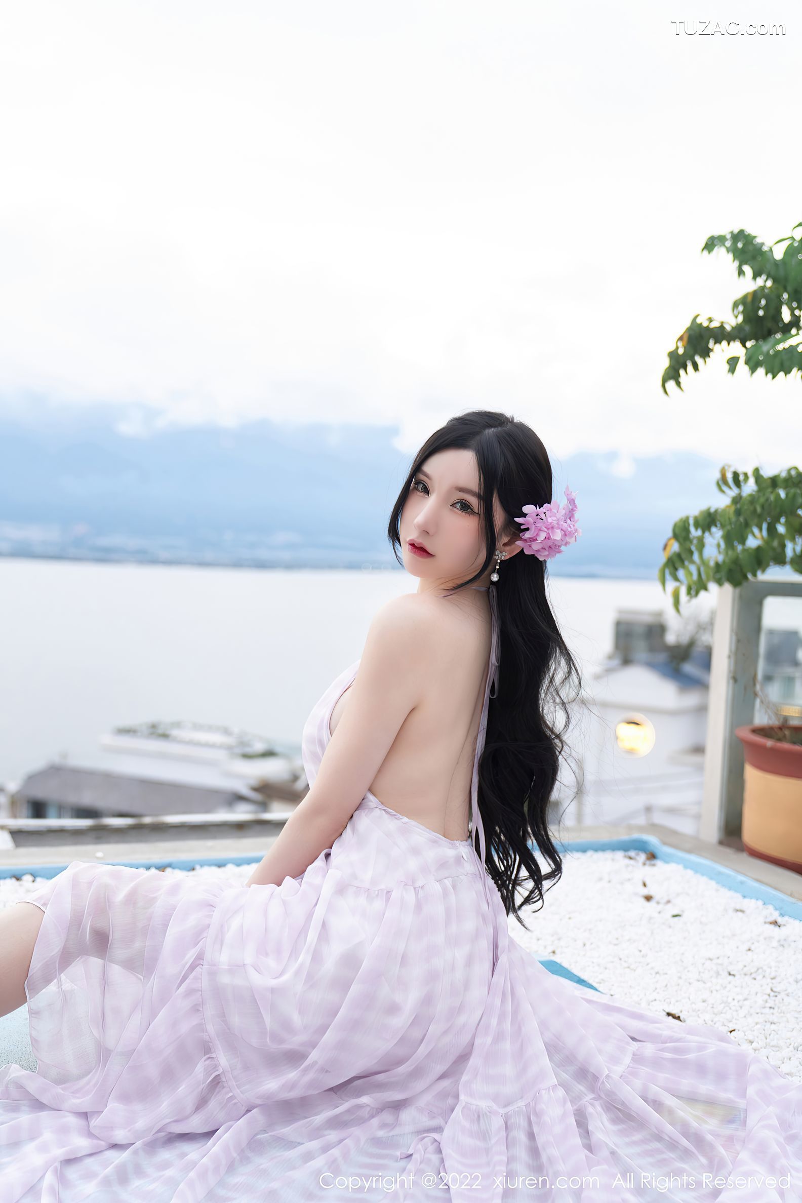 XiuRen-No.5207-周于希Sally-白沙裙白蕾丝内衣