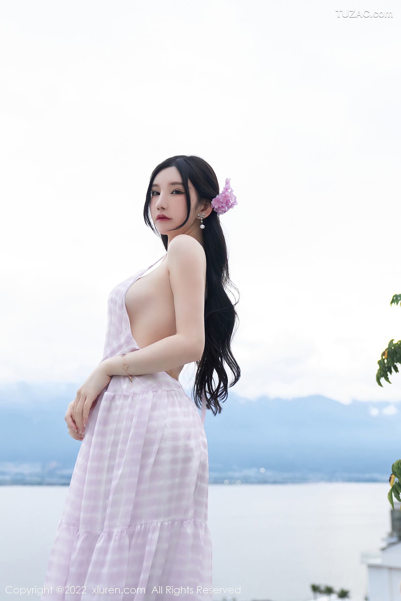 XiuRen-No.5207-周于希Sally-白沙裙白蕾丝内衣