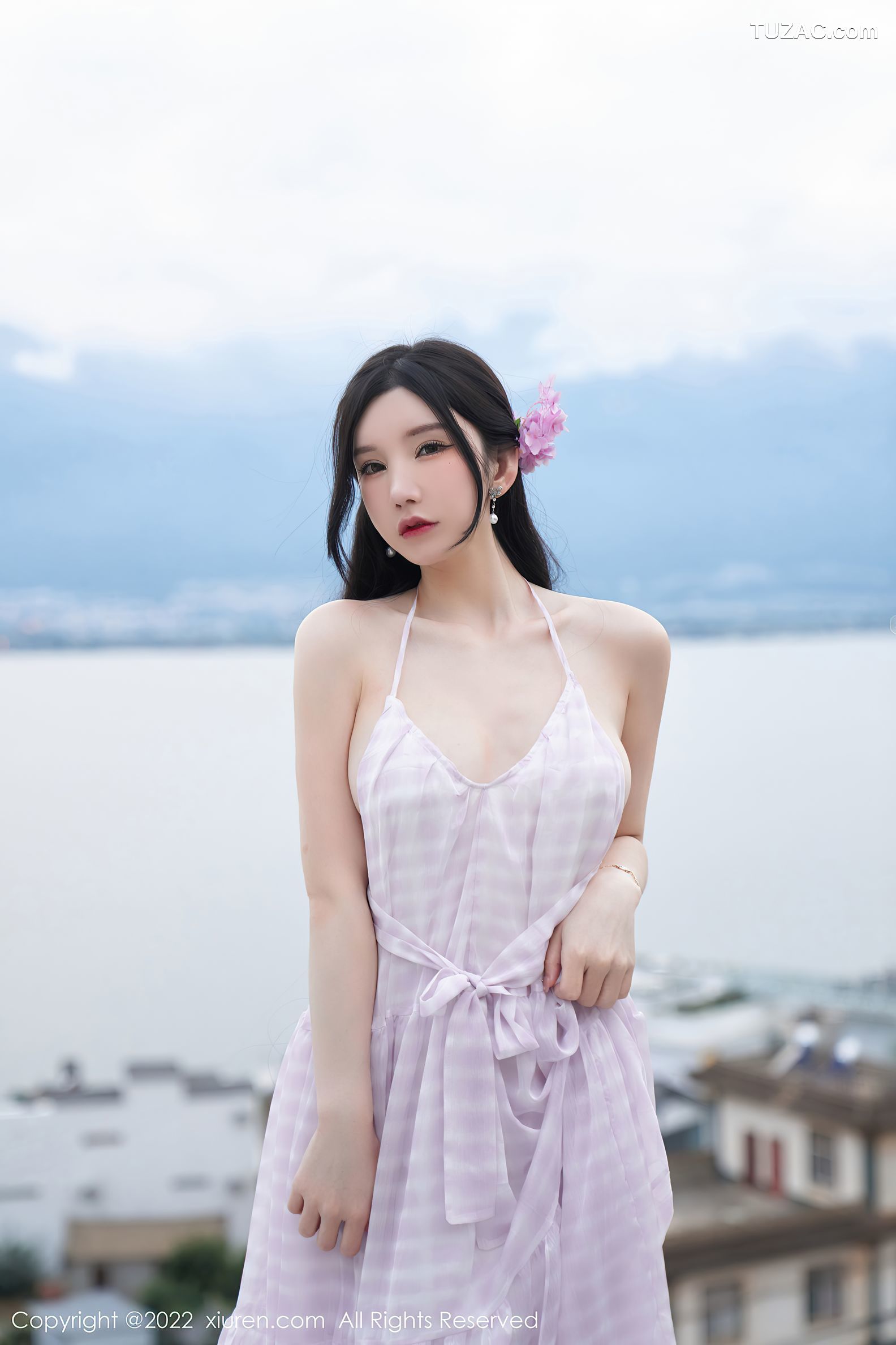 XiuRen-No.5207-周于希Sally-白沙裙白蕾丝内衣