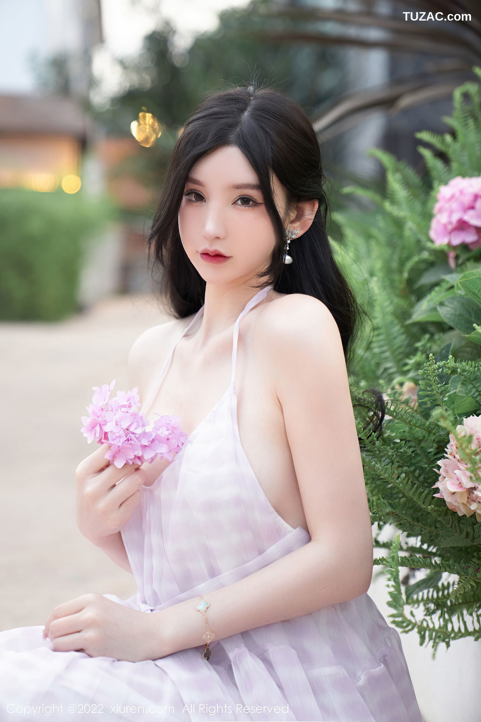 XiuRen-No.5207-周于希Sally-白沙裙白蕾丝内衣