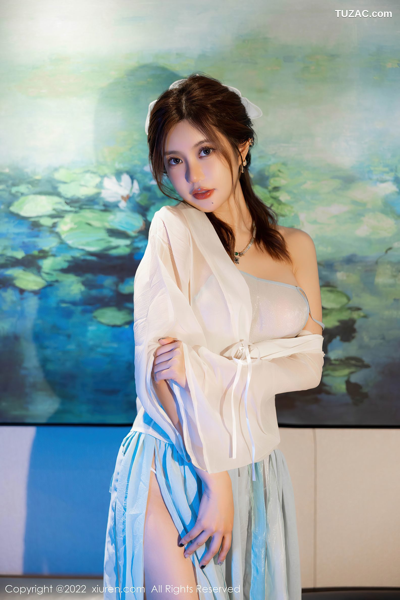 XiuRen-No.5219-绮里嘉-Ula-古风纱裙肚兜