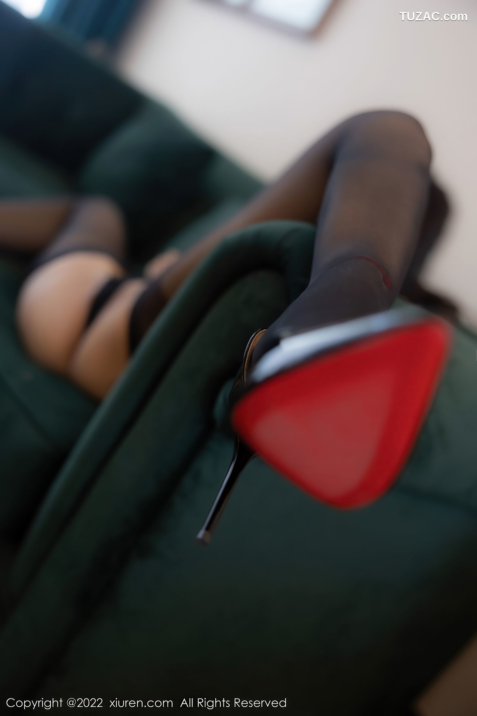 XiuRen-No.5296-文静儿-黑色透视蕾丝