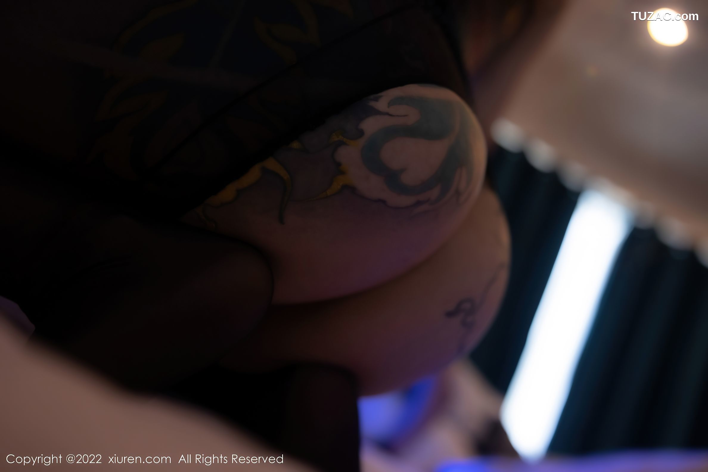 XiuRen-No.5296-文静儿-黑色透视蕾丝