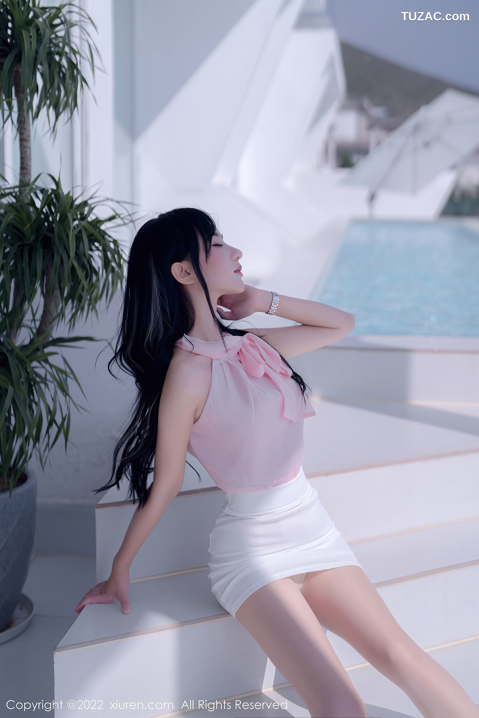 XiuRen-No.5318-小果冻儿jelly-粉衣白裙职业装