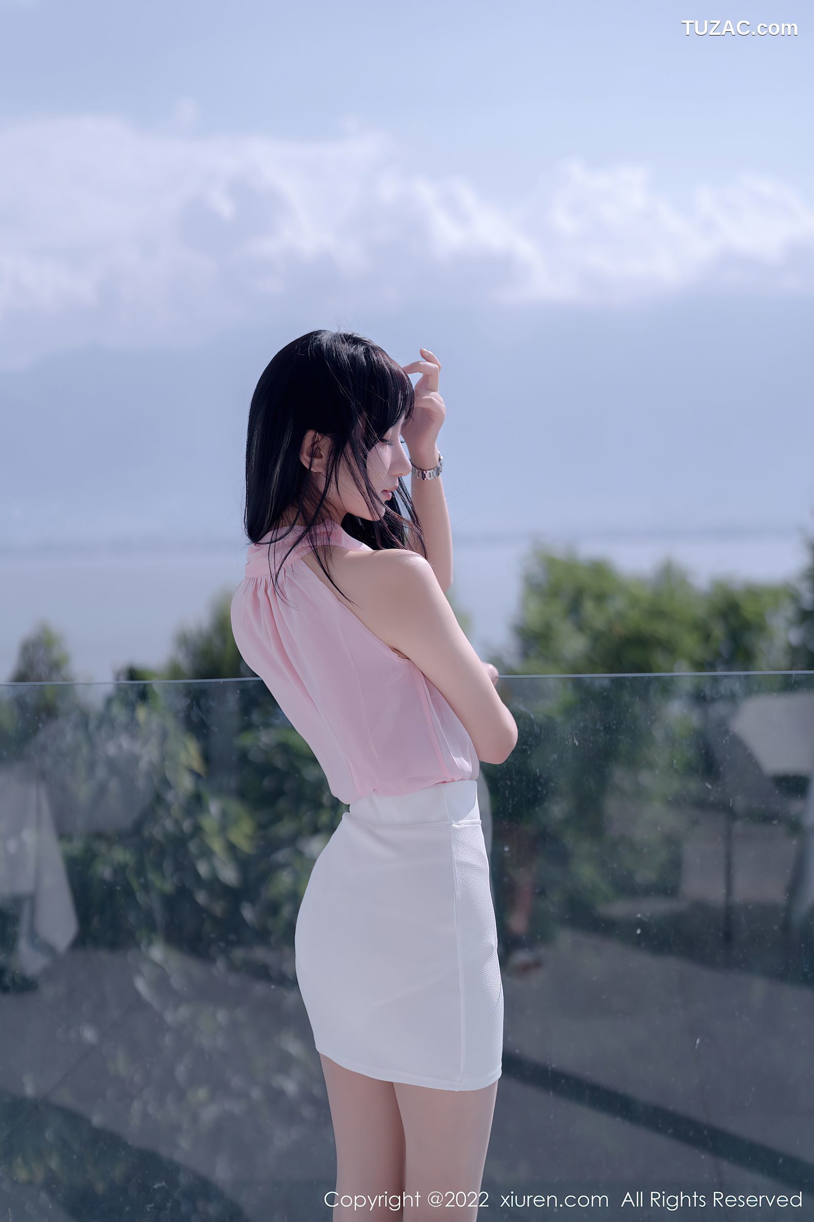 XiuRen-No.5318-小果冻儿jelly-粉衣白裙职业装