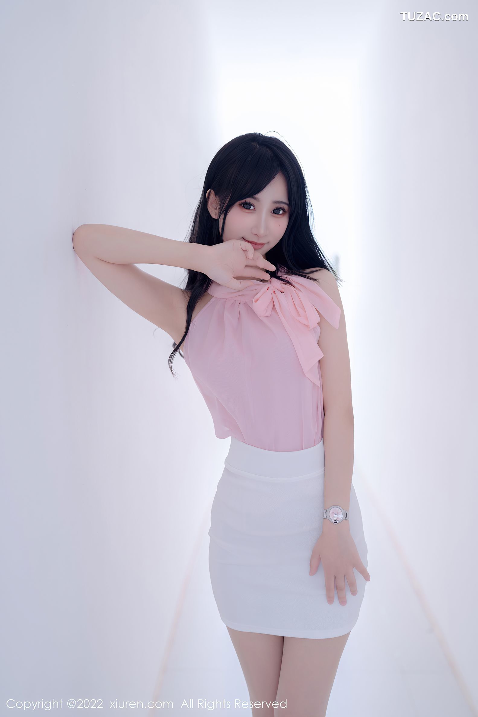 XiuRen-No.5318-小果冻儿jelly-粉衣白裙职业装