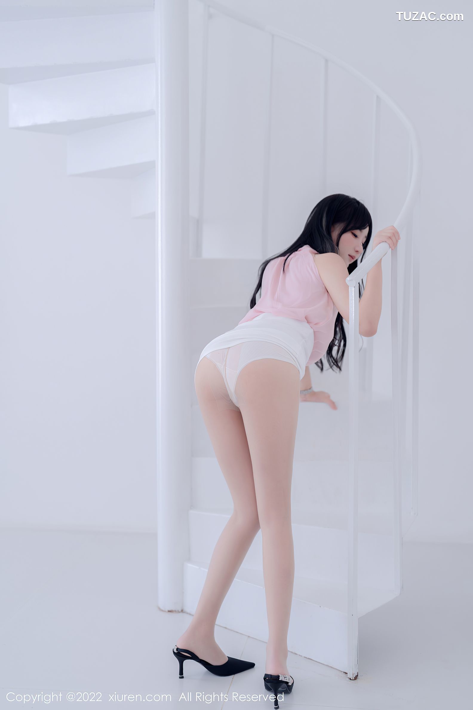 XiuRen-No.5318-小果冻儿jelly-粉衣白裙职业装