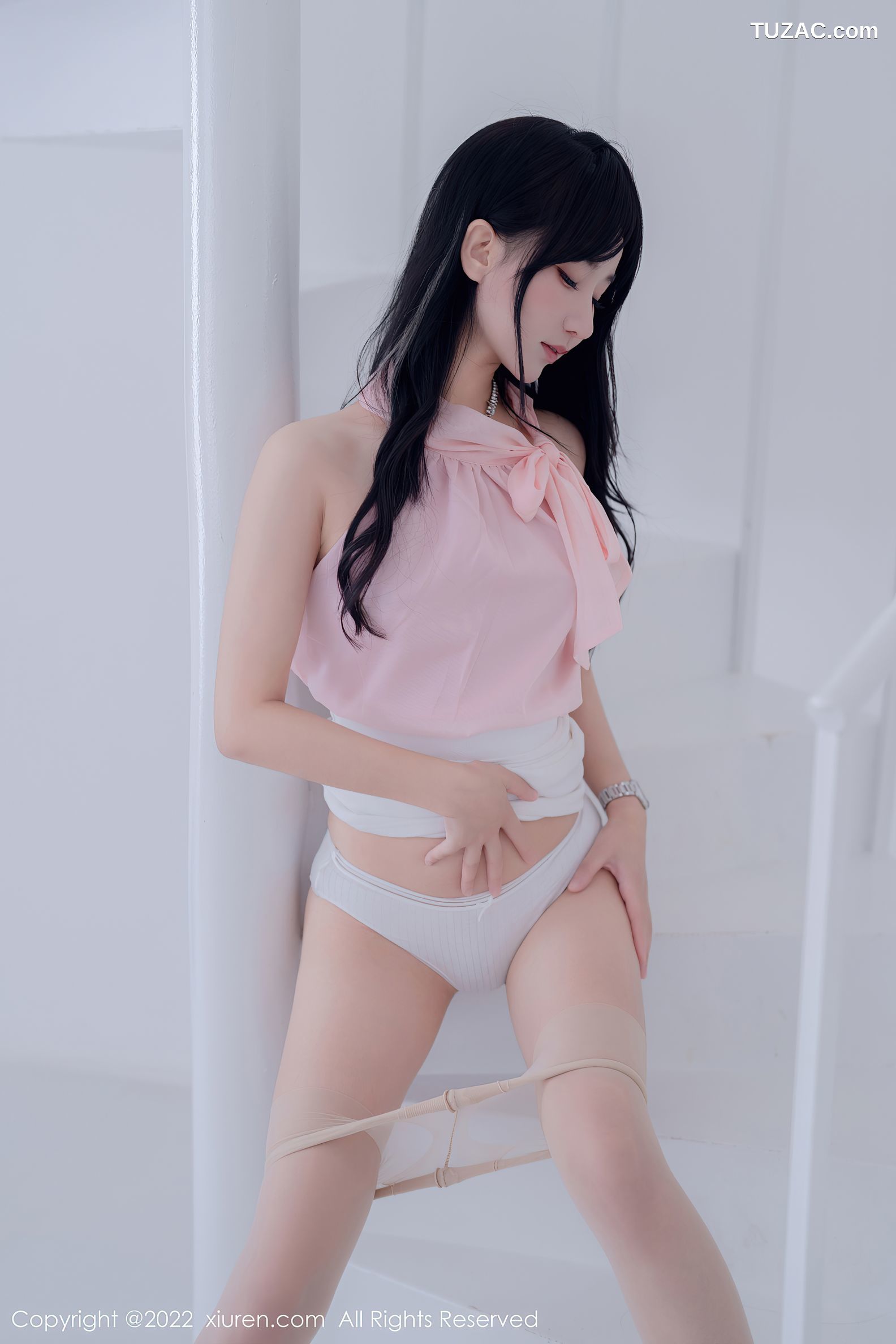 XiuRen-No.5318-小果冻儿jelly-粉衣白裙职业装