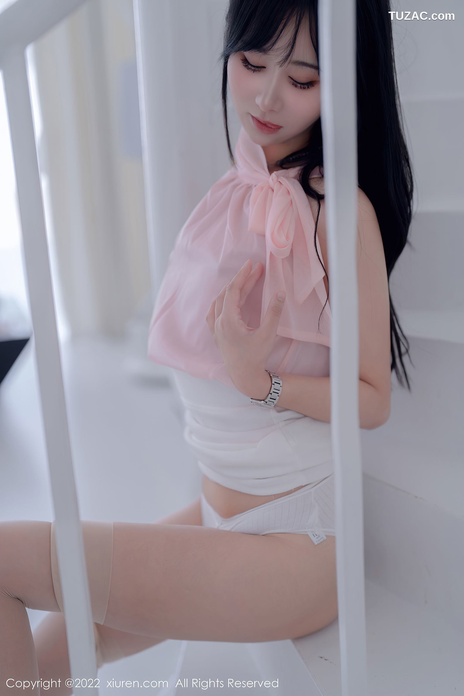 XiuRen-No.5318-小果冻儿jelly-粉衣白裙职业装