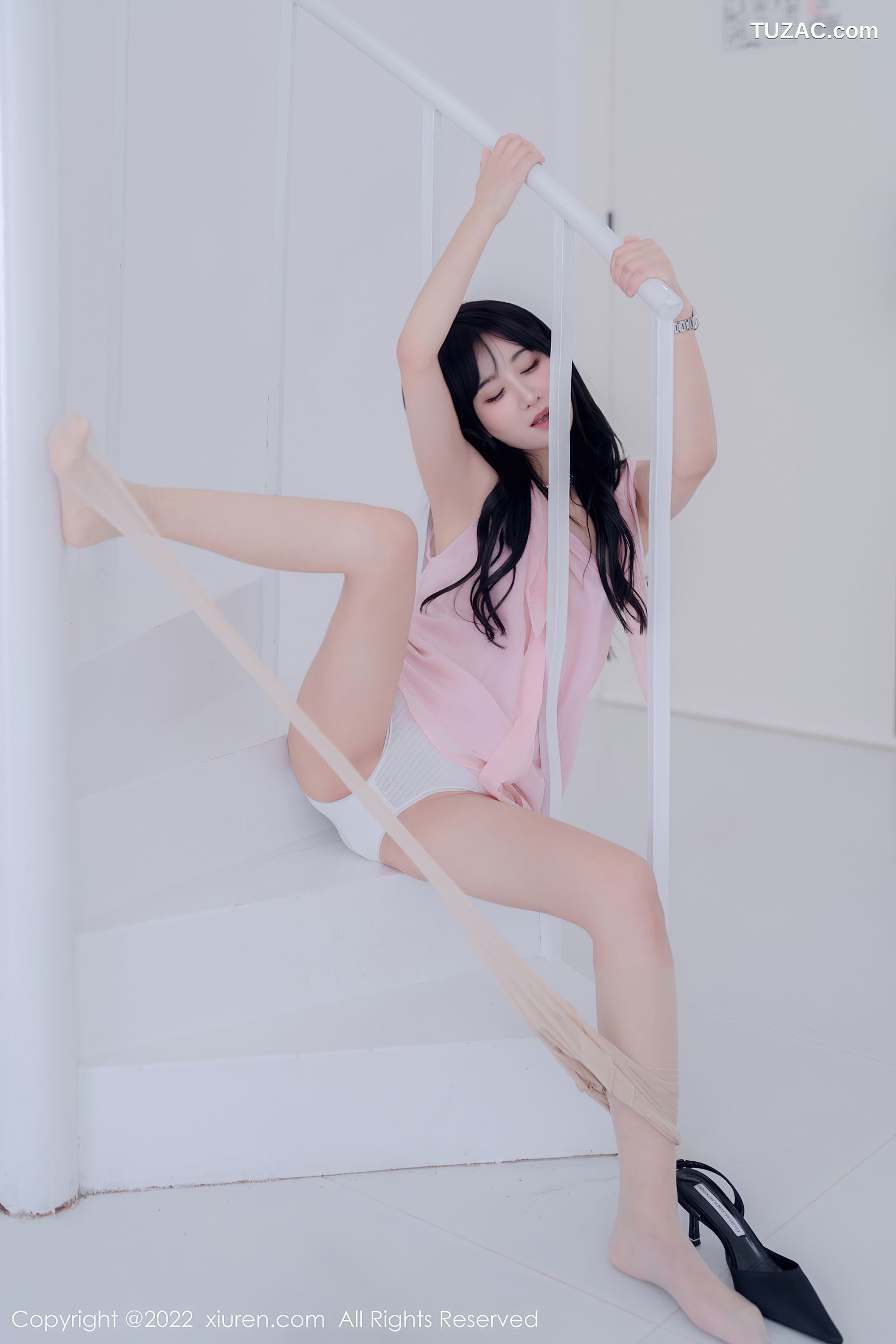 XiuRen-No.5318-小果冻儿jelly-粉衣白裙职业装