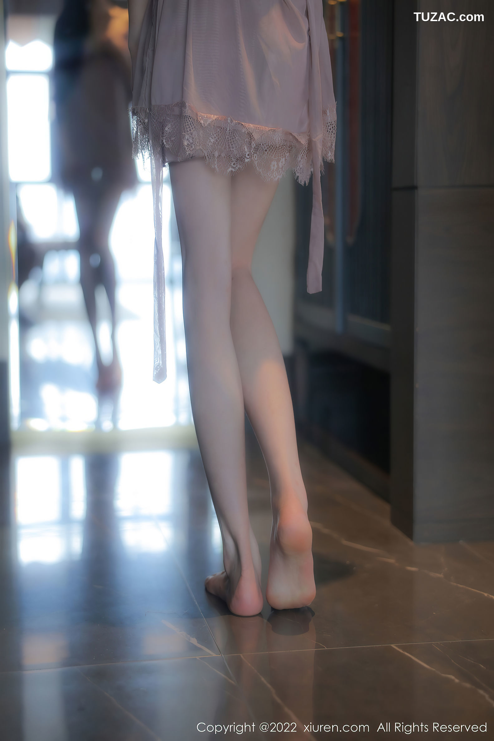 XiuRen-No.5408-77qiqi-浅粉睡衣丁字裤