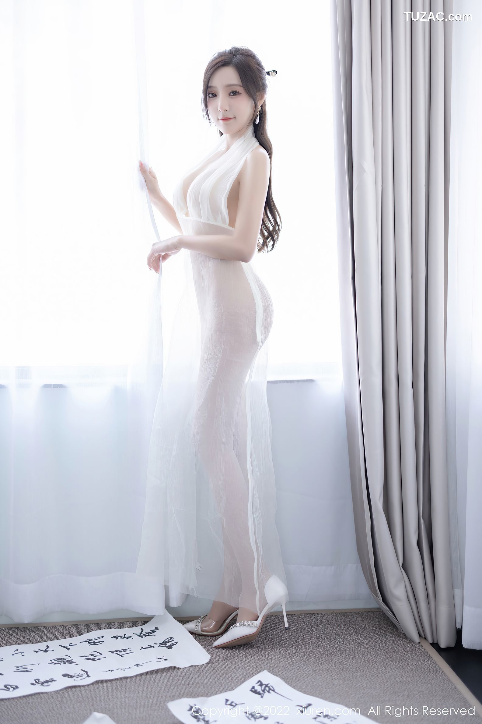 XiuRen-No.5846-王馨瑶-书法美女