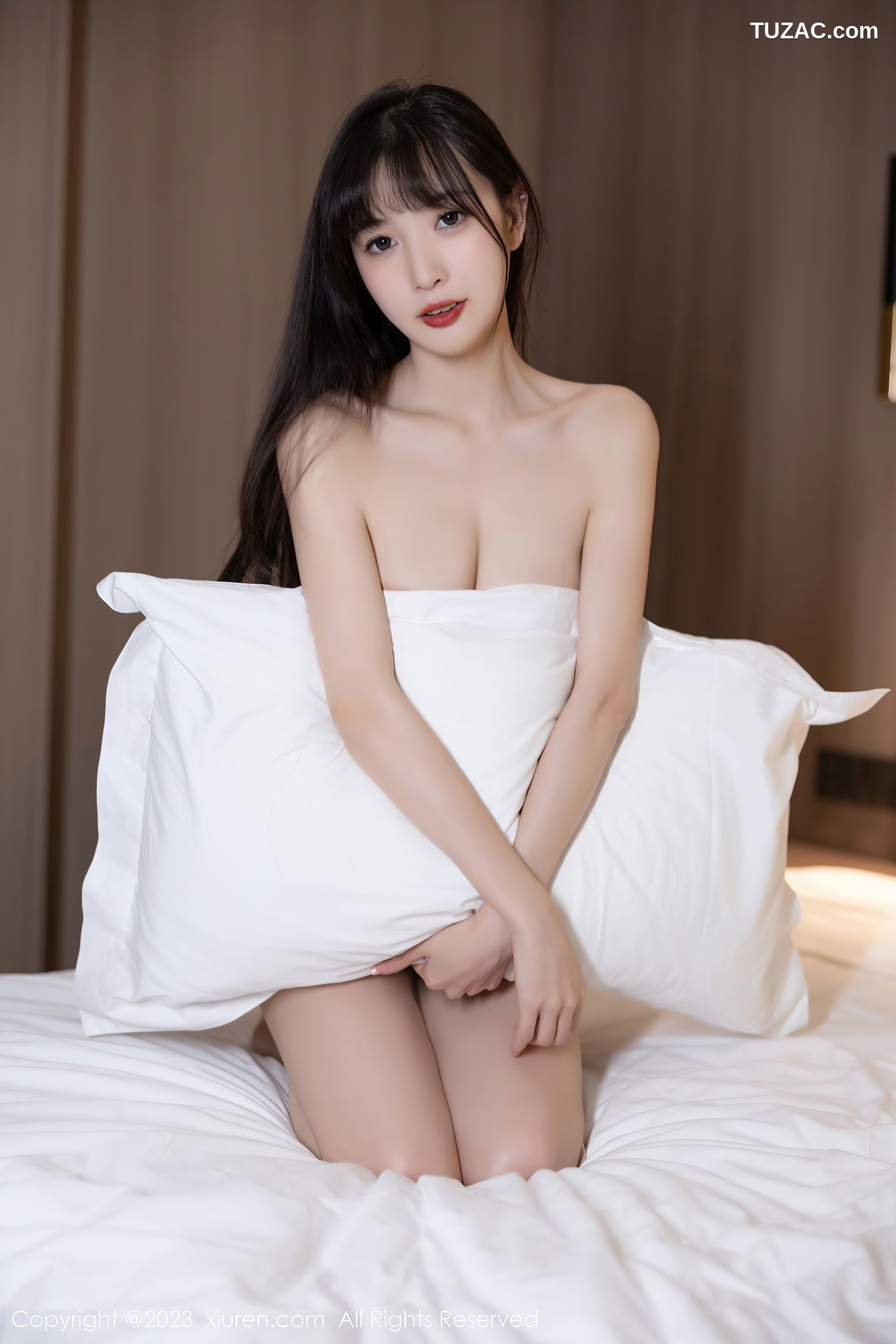 XiuRen秀人网-6126-林星阑-海南岛旅拍学妹制服白色内衣肉丝