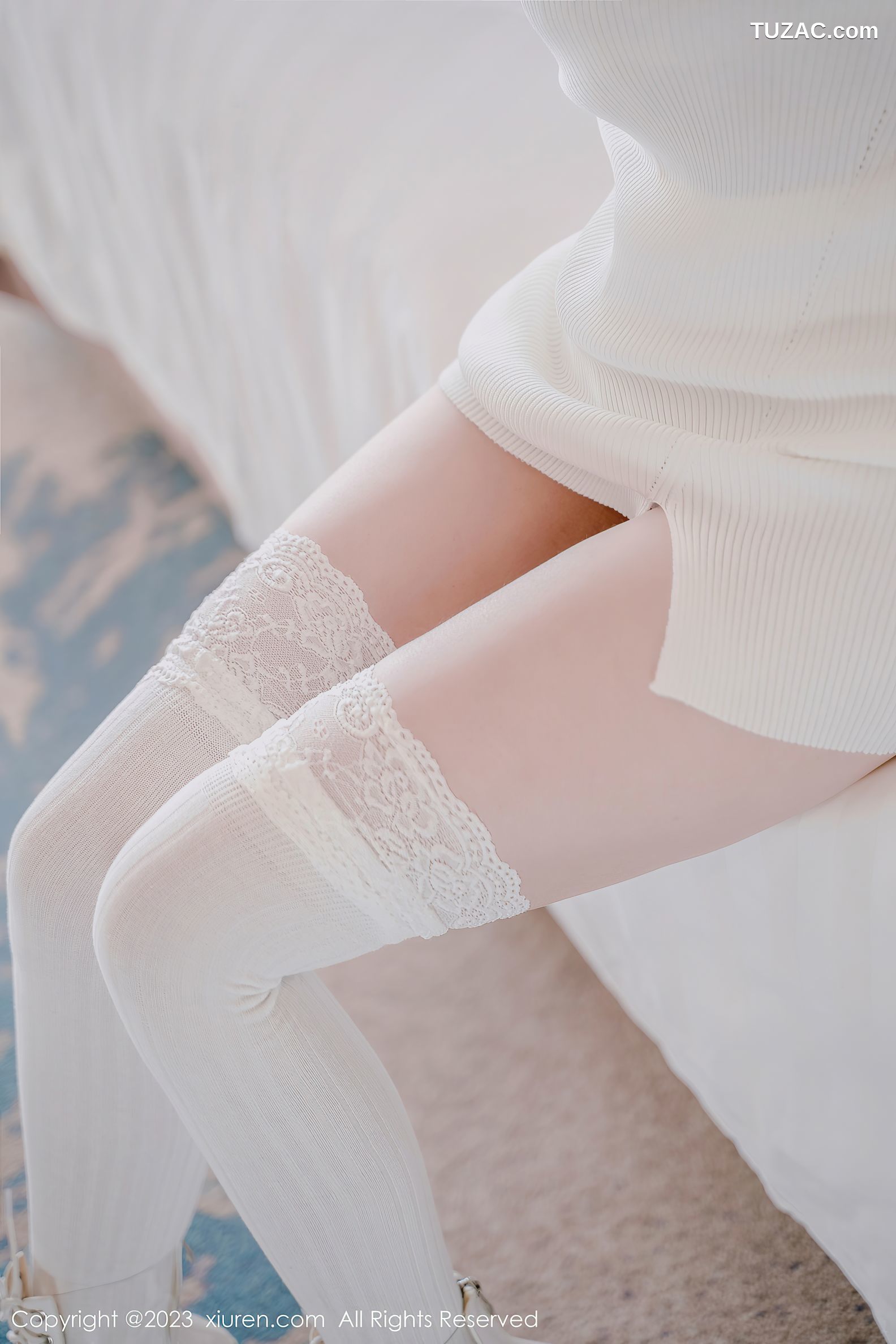 XiuRen秀人网-6128-夏沫沫-阳朔旅拍居家系列白色服饰