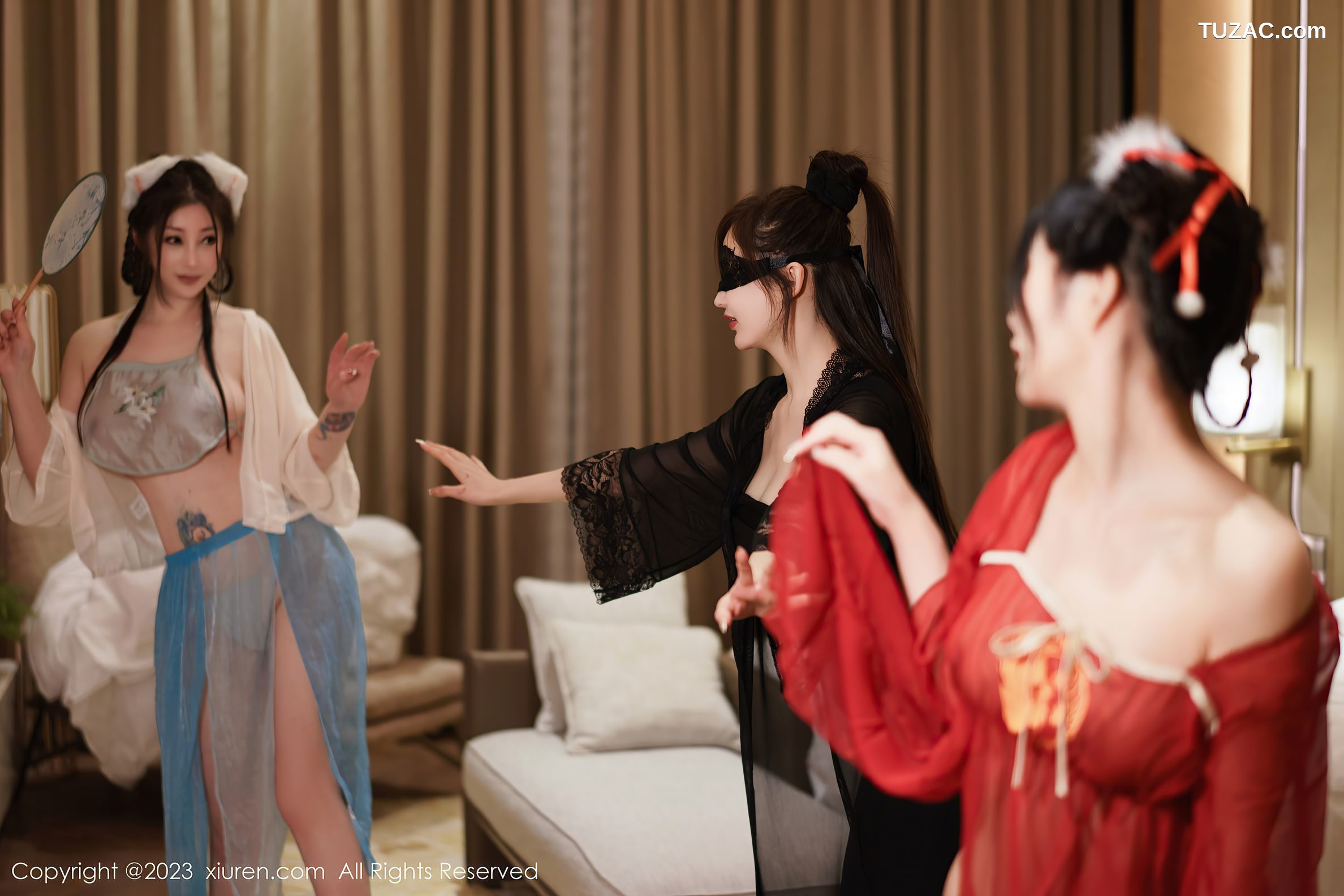 XiuRen秀人网-6170-妲己-阿姣-周妍希-模特合集-性感古装服饰