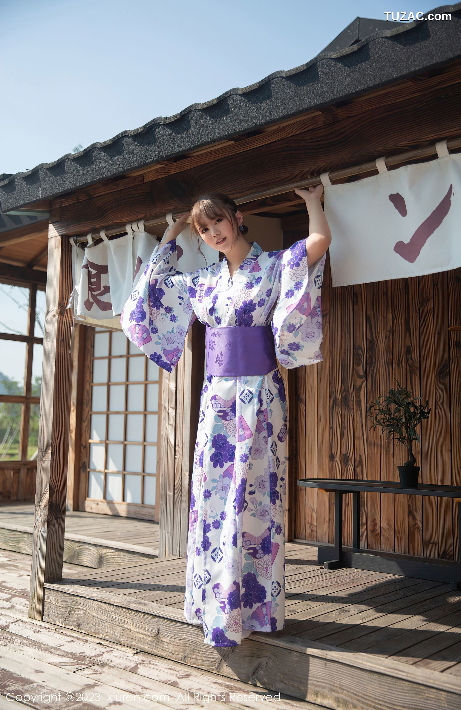 XiuRen秀人网-6274-张思允Nice-性感日式和服丰满身材-2023.02.16