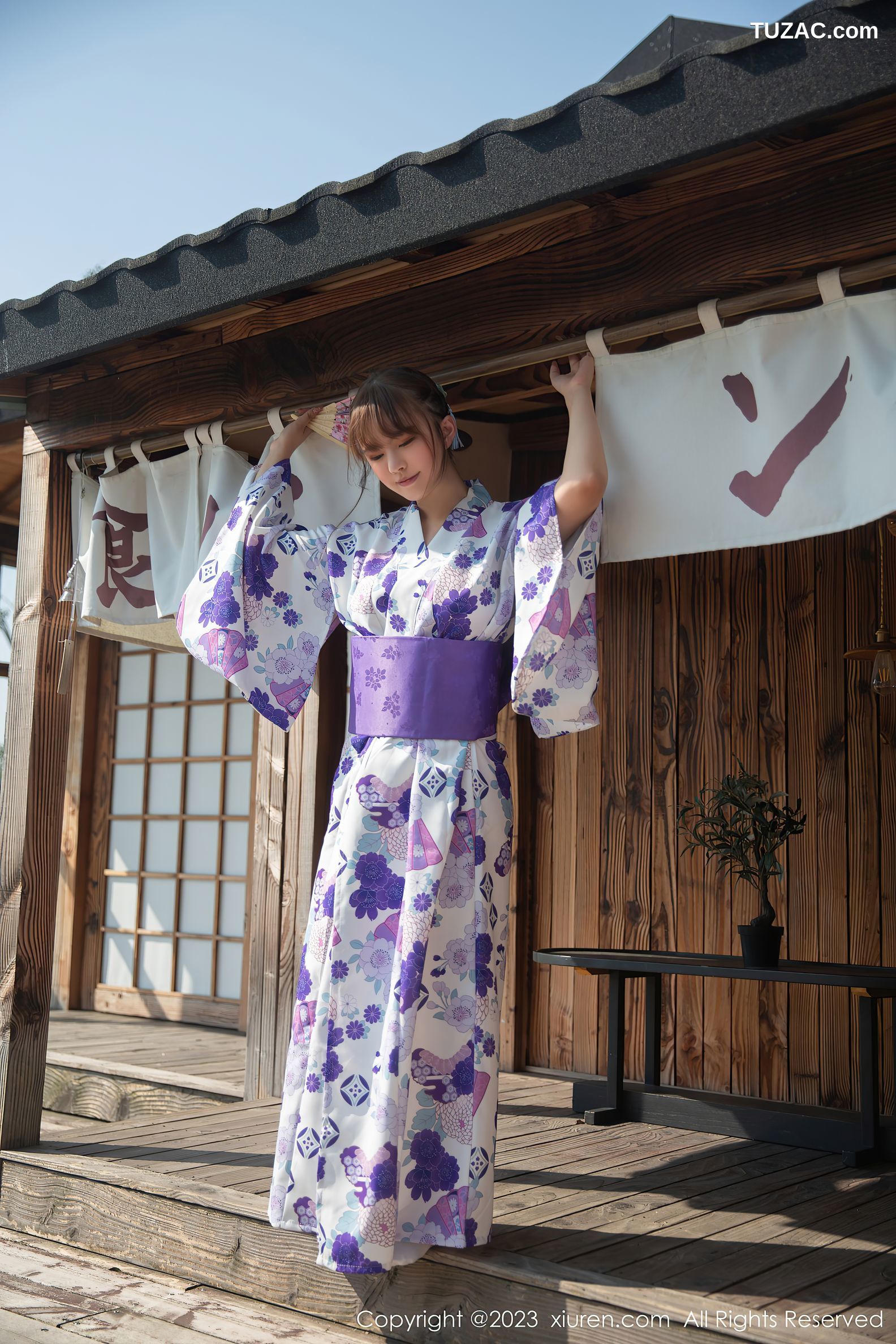 XiuRen秀人网-6274-张思允Nice-性感日式和服丰满身材-2023.02.16