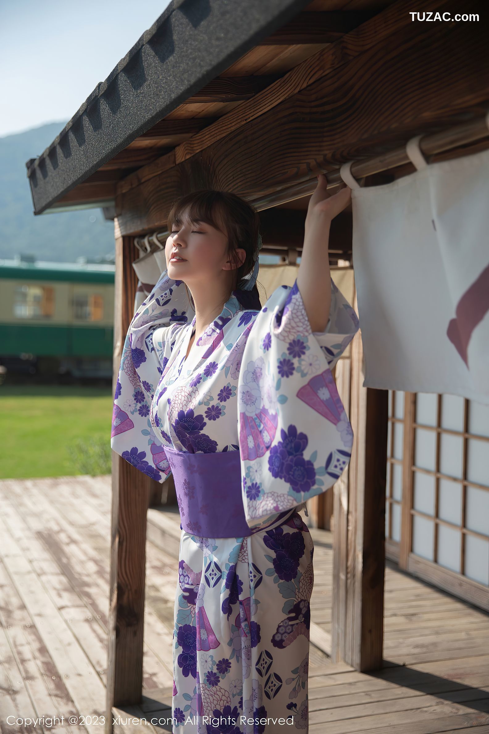 XiuRen秀人网-6274-张思允Nice-性感日式和服丰满身材-2023.02.16