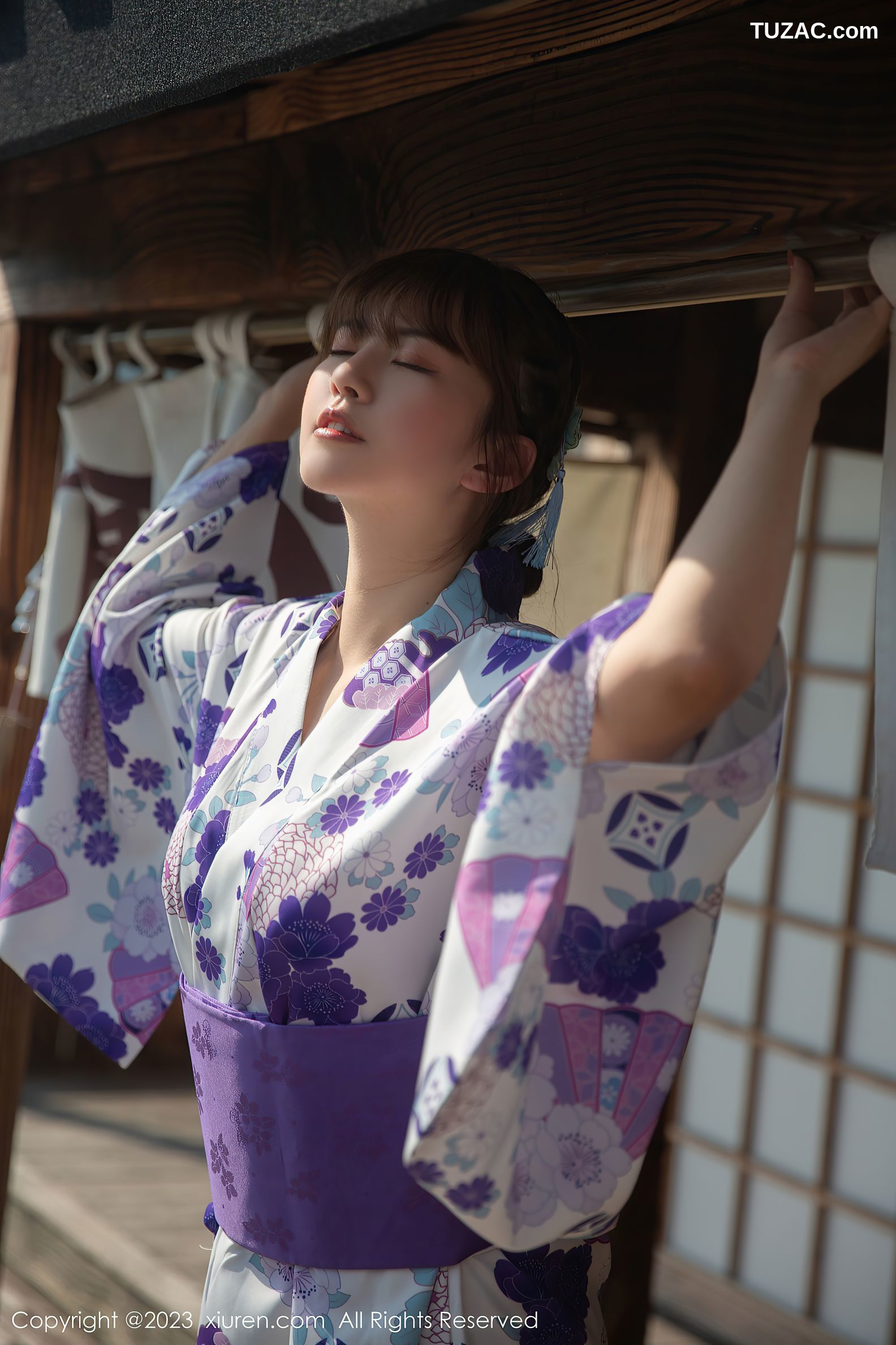 XiuRen秀人网-6274-张思允Nice-性感日式和服丰满身材-2023.02.16